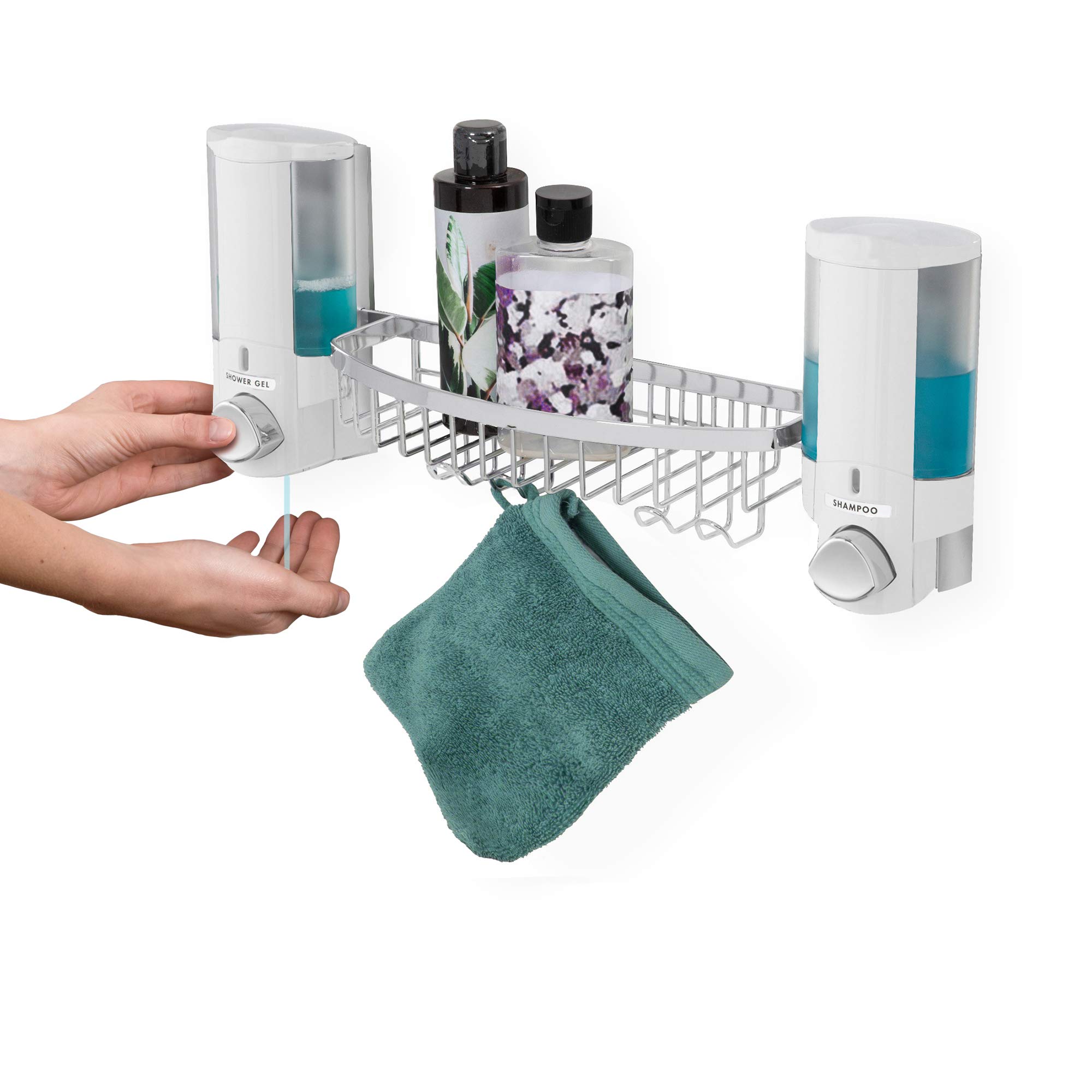 compactor-distributeur-de-savon-duo-panier-multi-usages-blanc-44-x-10-5-x-h-17-7 image 5
