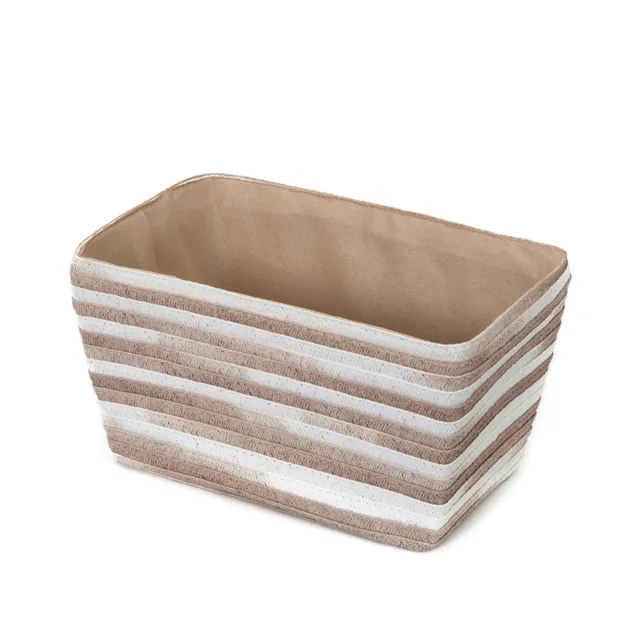 compactor-fidji-ran7942-panier-papier-beige-et-blanc-29-x-18-x-h-16-cm image 1