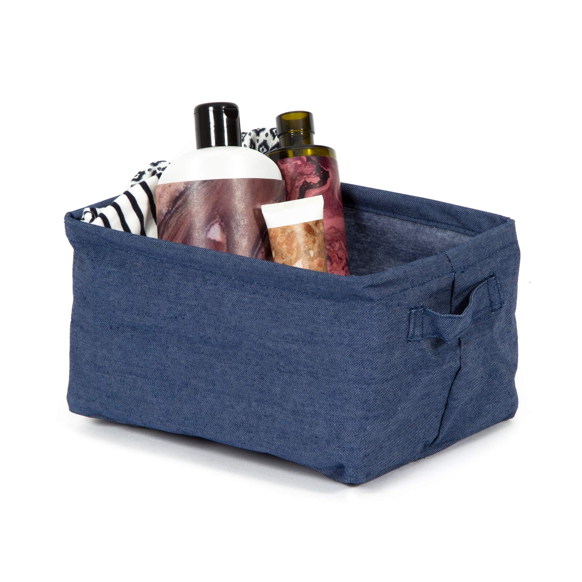 compactor-denim-ran8620-panier-de-rangement-bleu-l-25-x-20-x-h-15-cm image 3