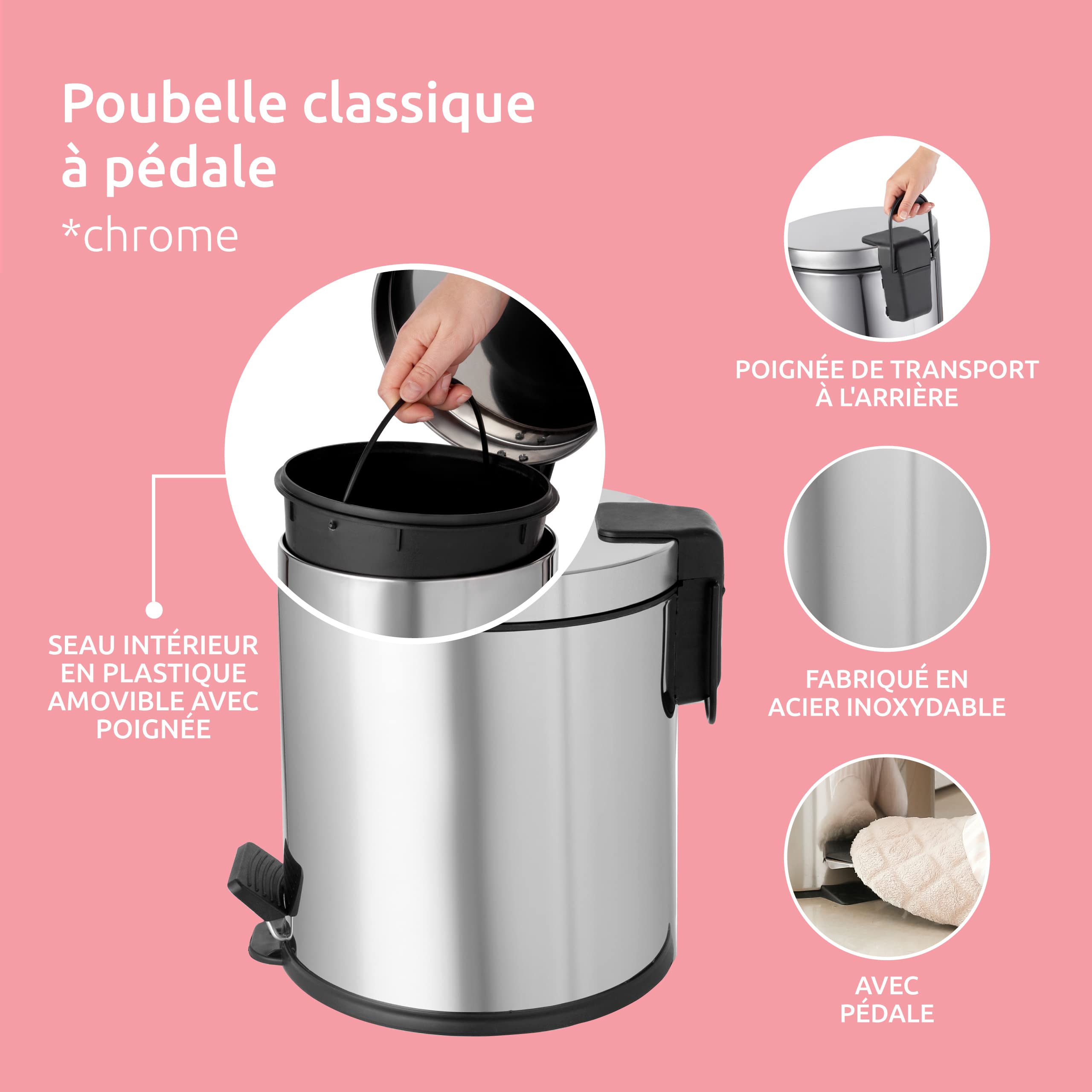 compactor-poubelle-p-dale-m-tal-20l-inox-chrome-31-x-36-cm image 4