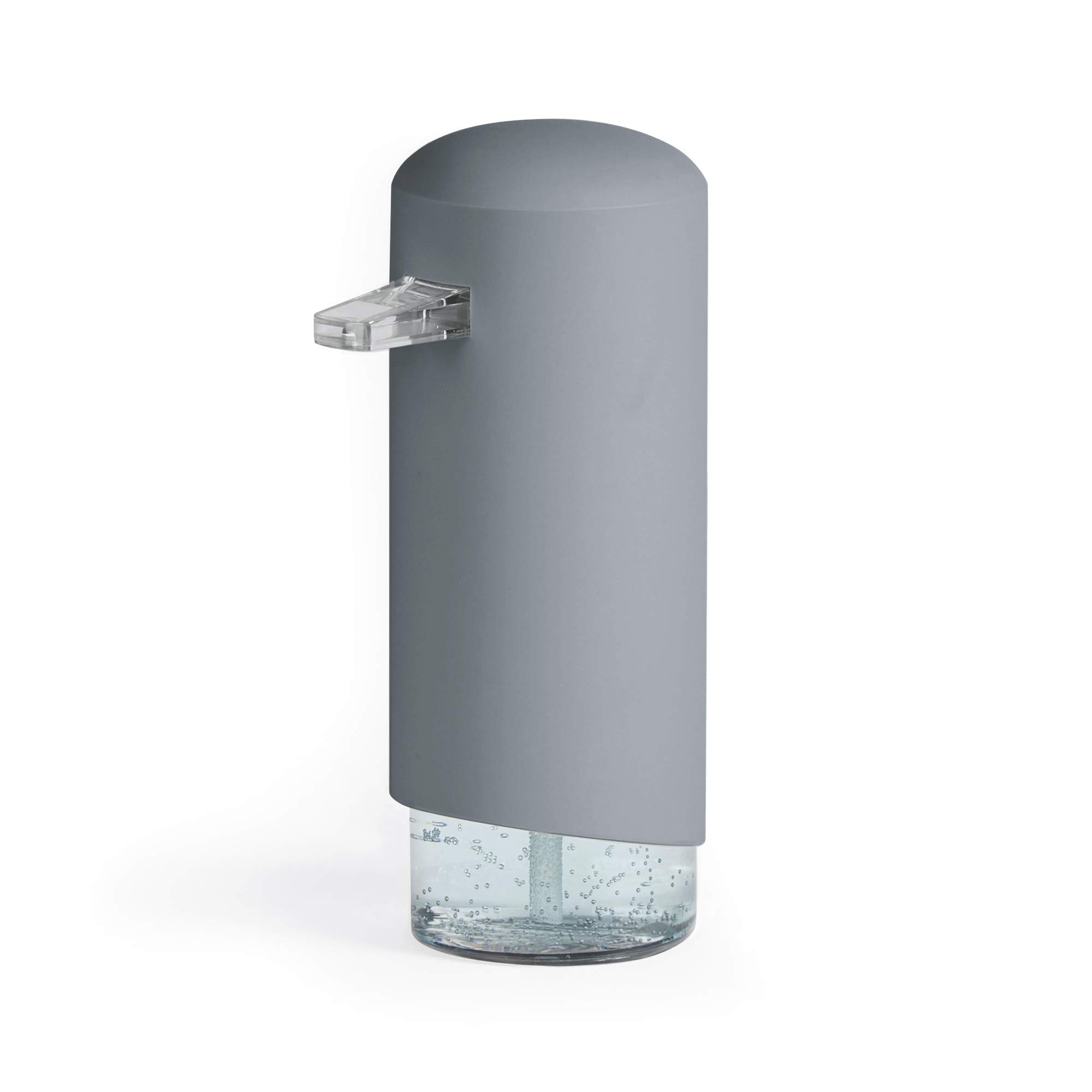 compactor-clever-distributeur-de-savon-mousse-gris-250-ml-9-5x6-4xh17-1-cm image 2