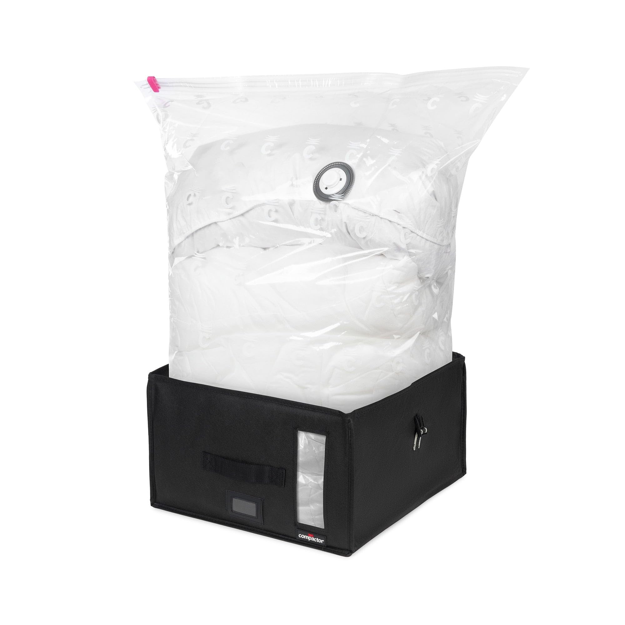 compactor-coffre-de-rangement-sous-vide-taille-m-100-l-noir-42-x-42-x-25-cm image 1