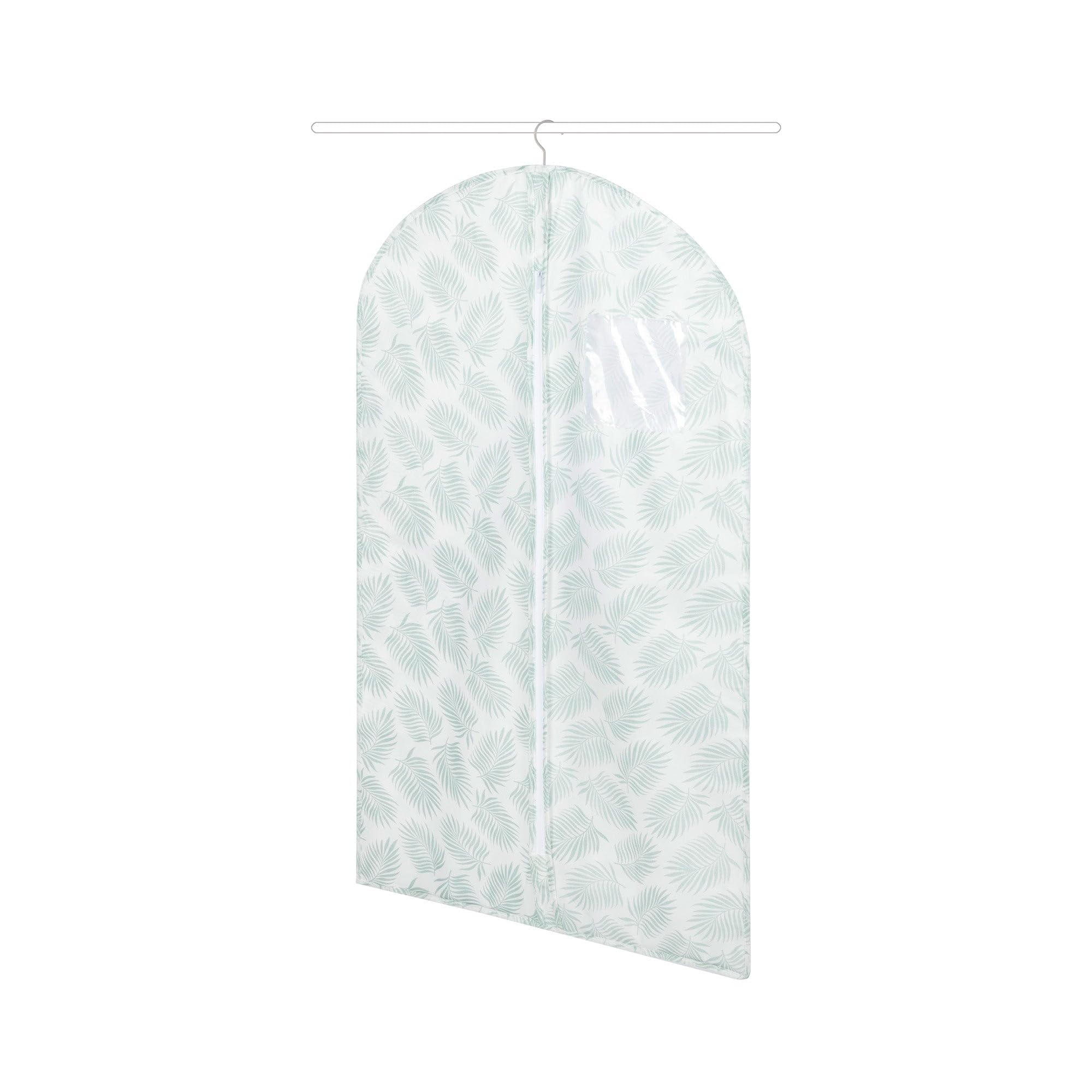 compactor-palma-housse-costume-60x100-cm-vert-blanc-anti-poussi-re image 1