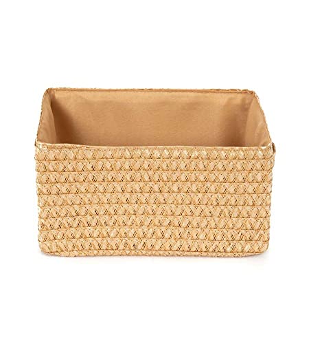 compactor-panier-de-rangement-tiss-lilou-ran9692-beige-23x15x12-cm image 5