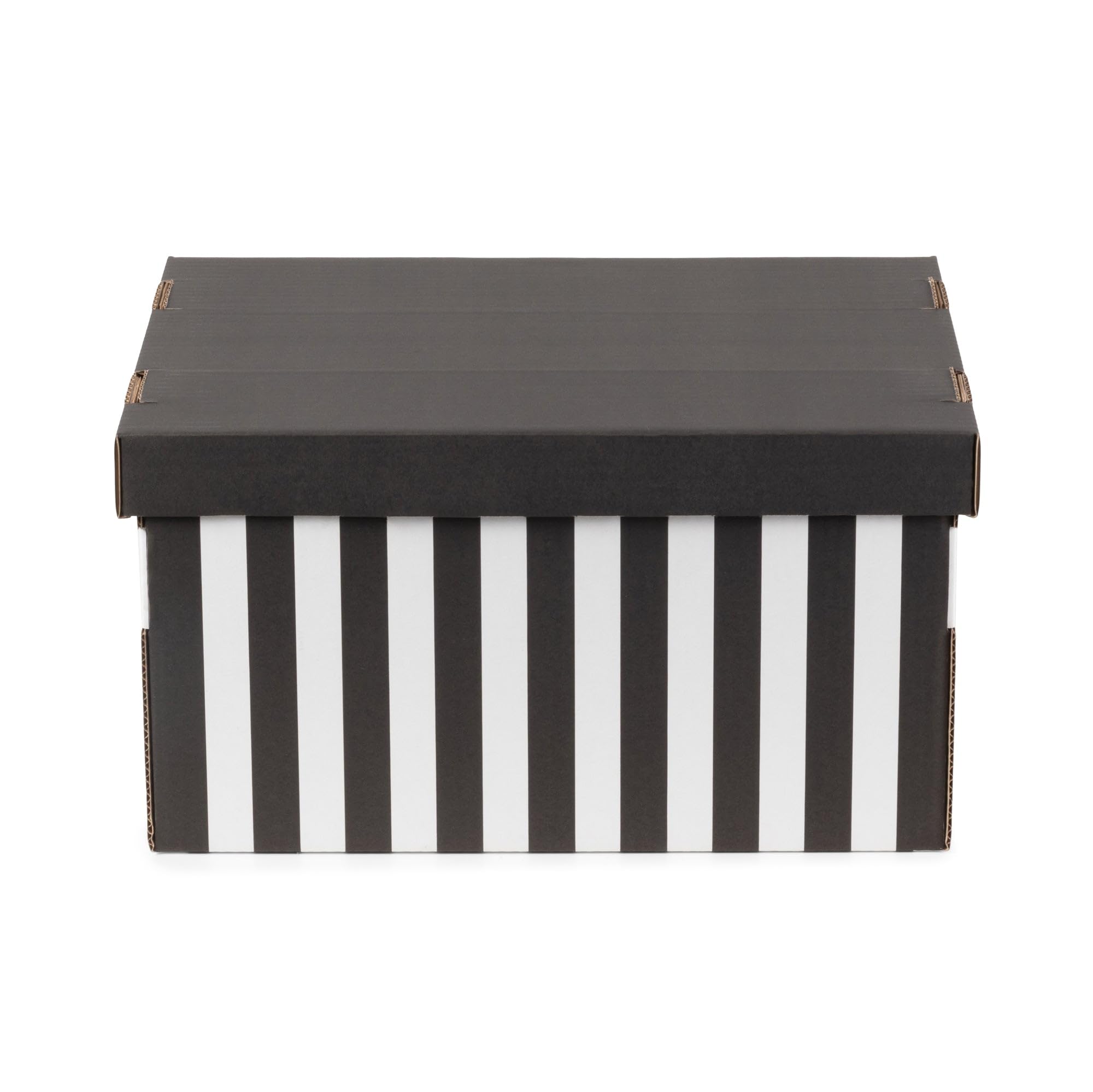 compactor-set-de-2-bo-tes-carton-cosmos-m-40x31x21-cm-noires-fibre-bambou-ran613 image 3