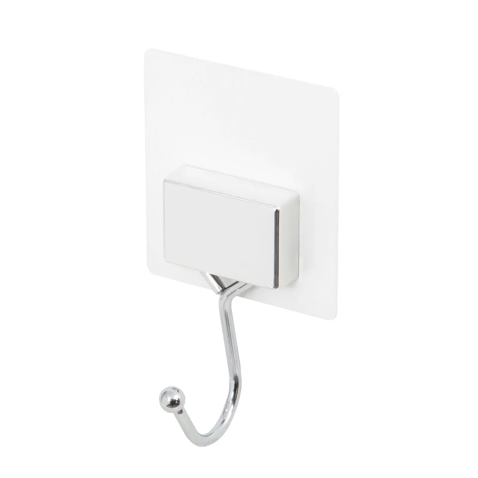 compactor-crochet-mural-auto-adh-sif-chrome-6-kg-8-x-4-5-x-h-14-cm image 1
