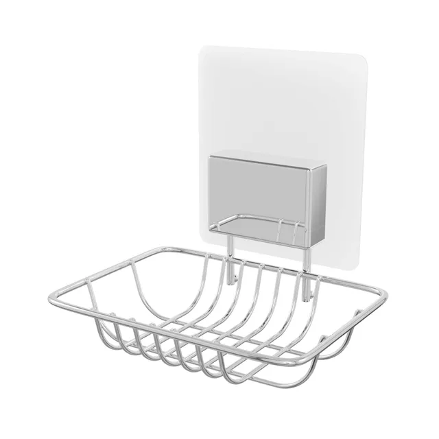 compactor-bestlock-magic-bath-porte-savon-mural-auto-adh-sif-chrome image 1
