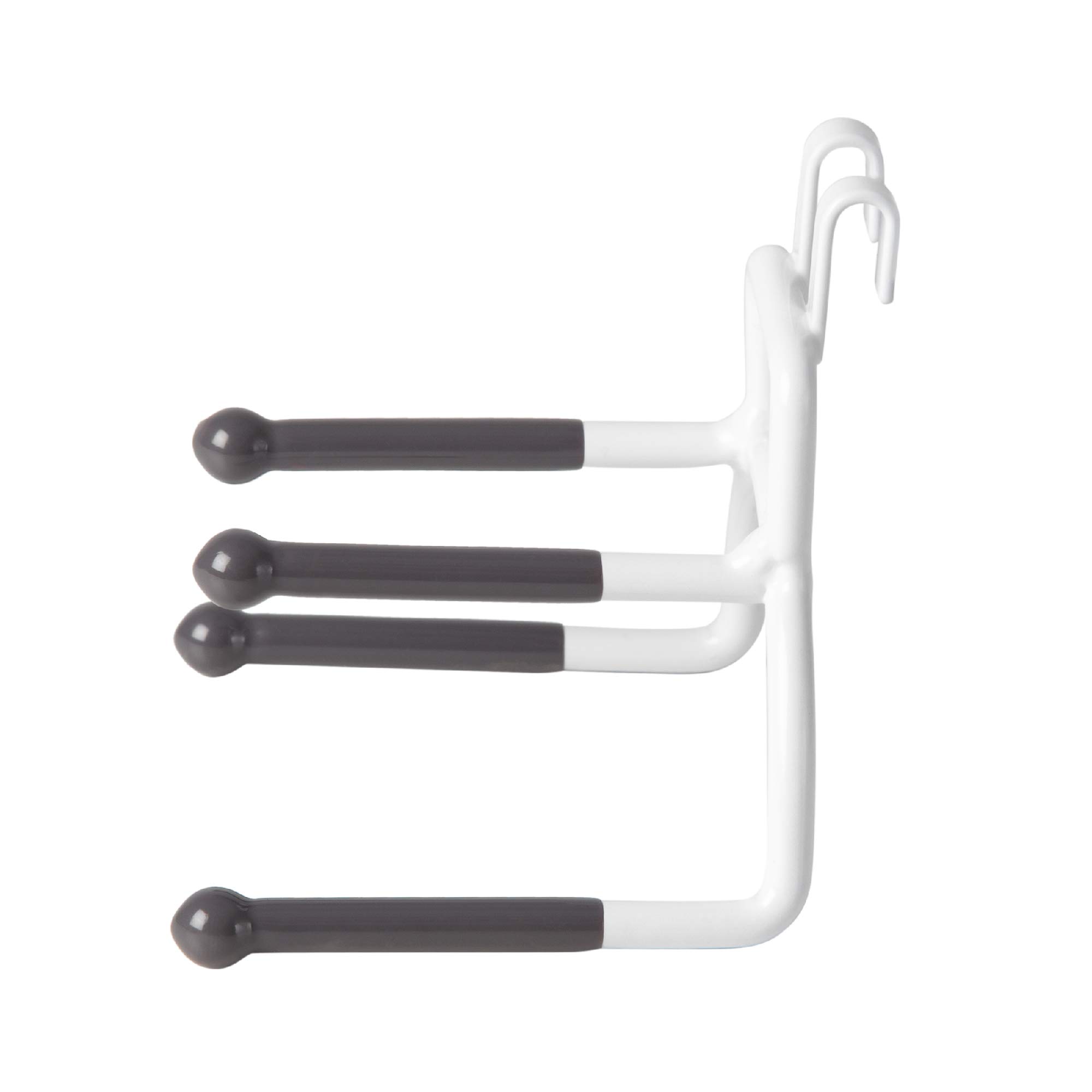 compactor-xtend-lot-de-2-porte-cravates-blanc-m-tal-7-5-x-7-5-x-h-7-3-cm-ran8833 image 4