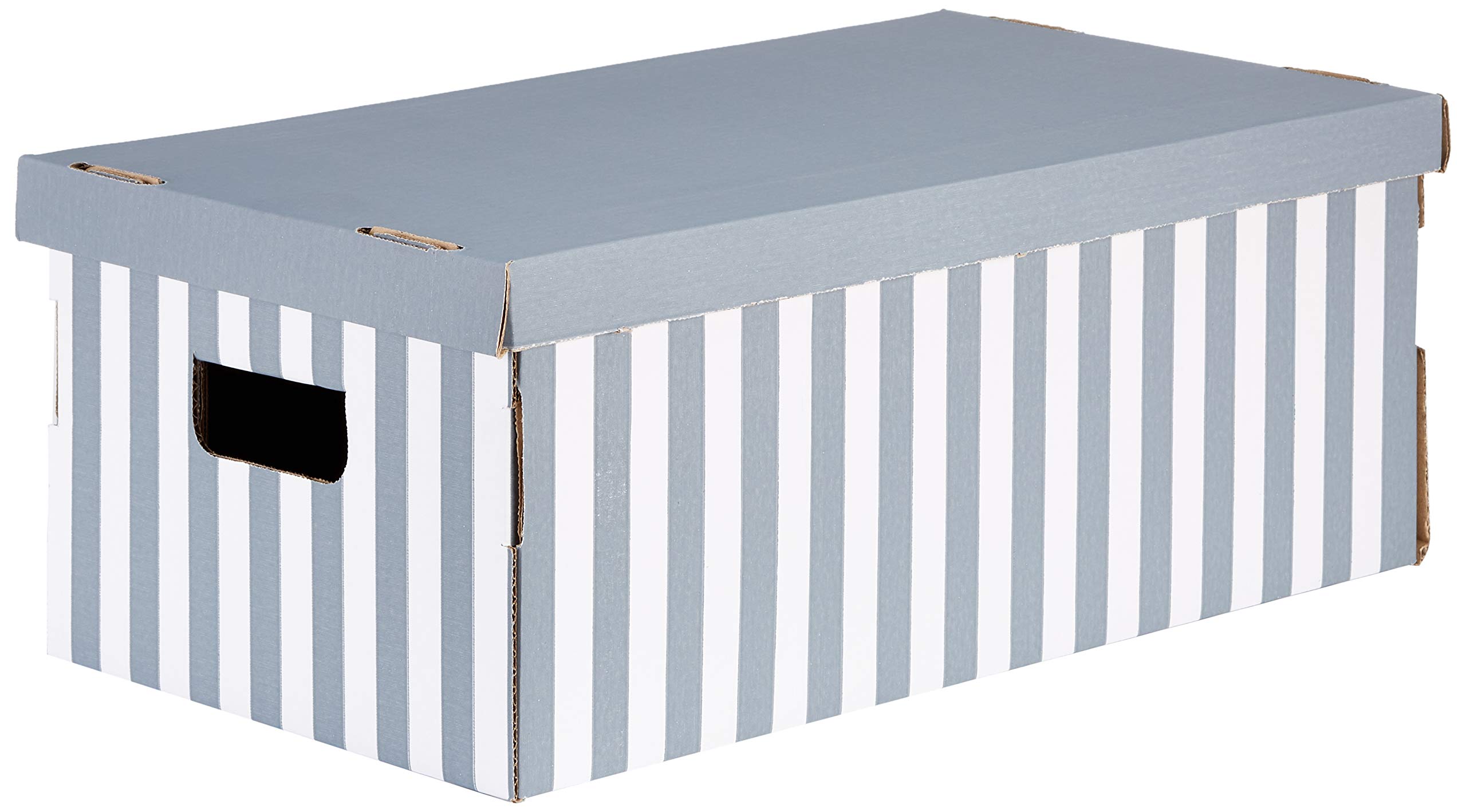 compactor-home-ran5959-lot-de-3-bo-tes-de-rangement-automontantes-carton-ray-gri image 1