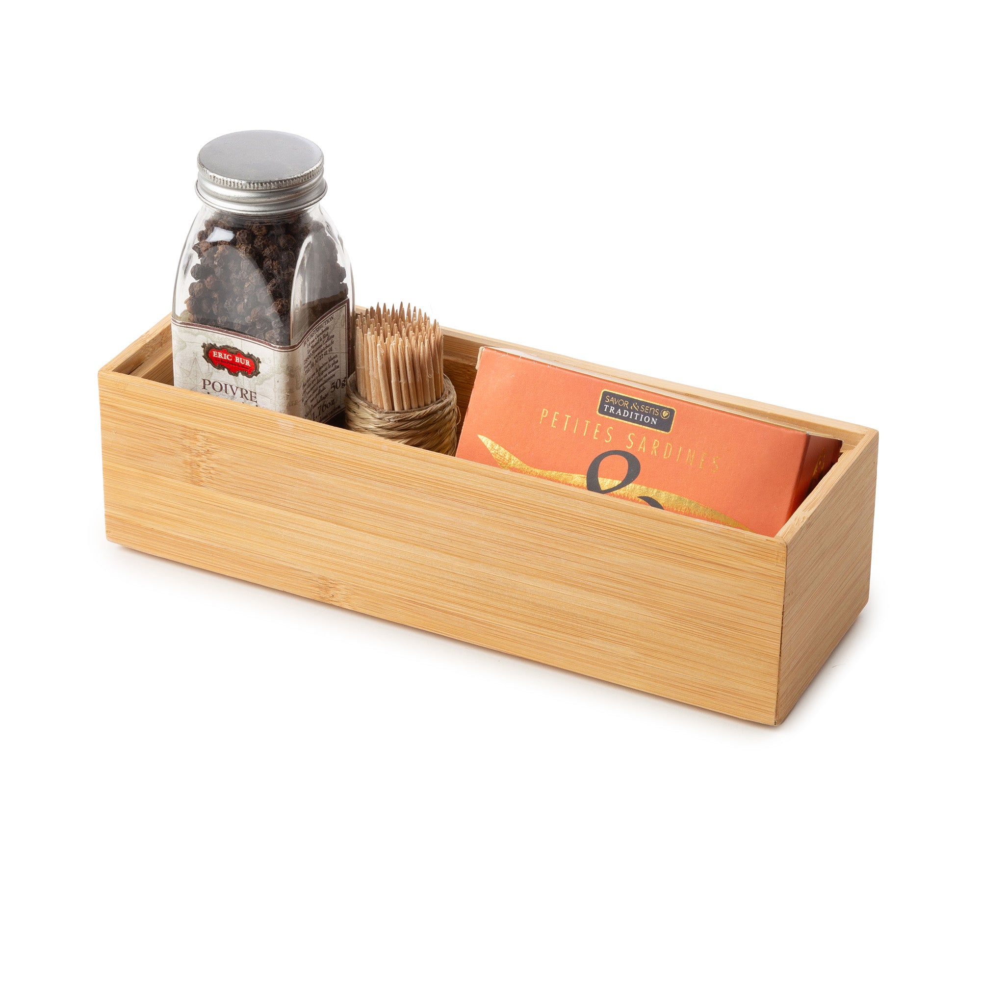 compactor-osaka-m-organisateur-de-rangement-en-bambou-naturel-rectangulaire image 3