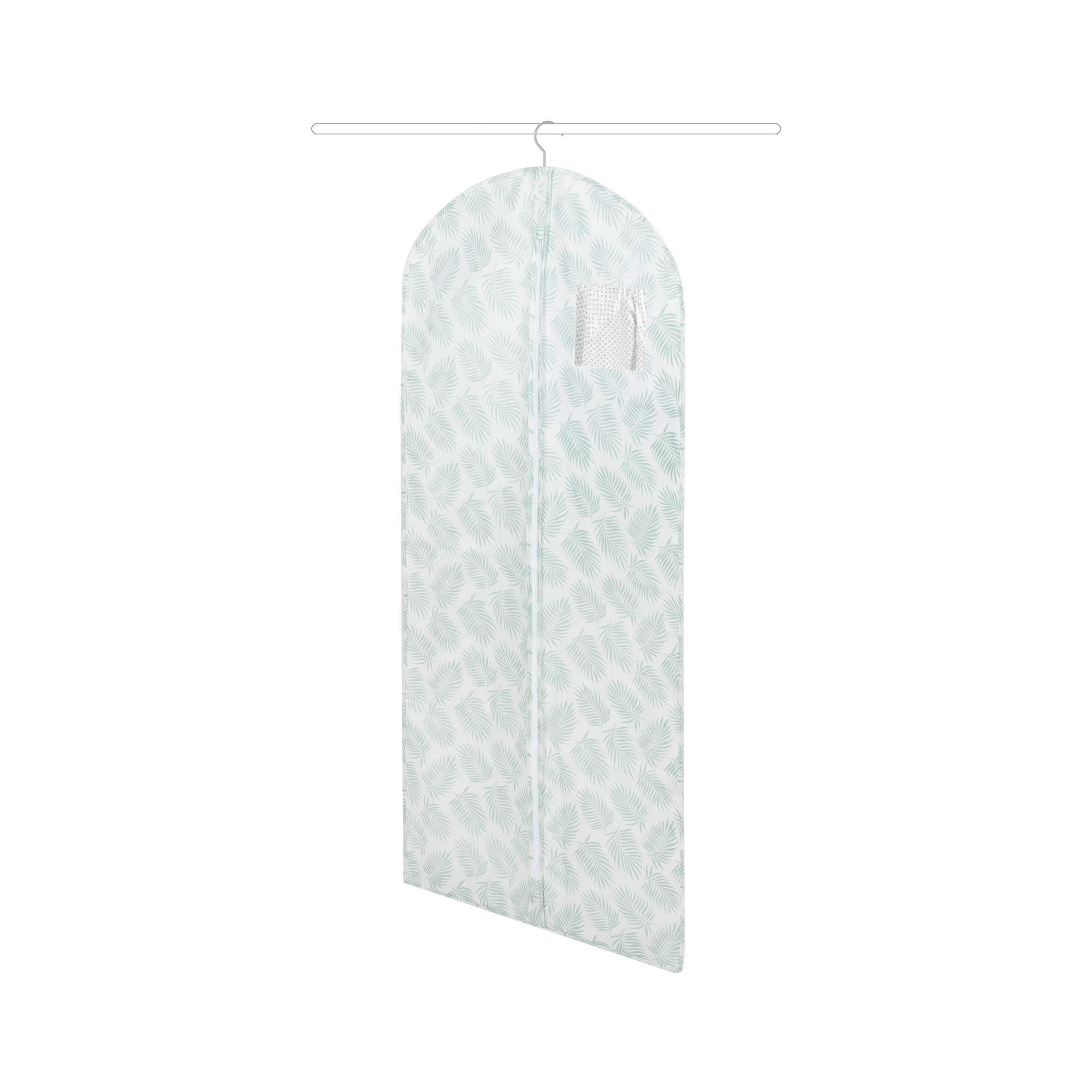 compactor-palma-ran10154-housse-v-tements-longue-vert-blanc-60-x-137-cm image 3