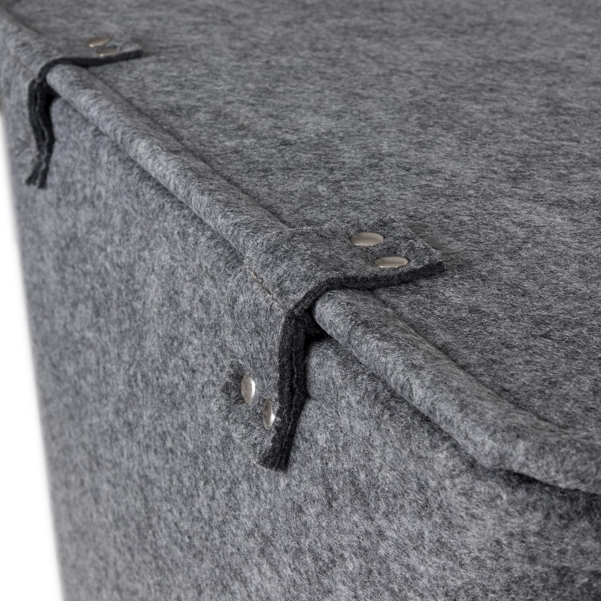 compactor-felt-ran8636-panier-linge-gris-avec-couvercle-44-x-39-x-50-cm-avec-poi image 5