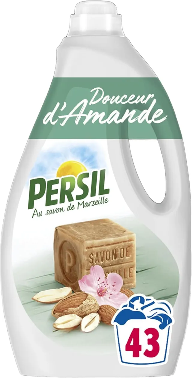 persil-lessive-liquide-douceur-d-amande-savon-de-marseille-43-lavages image 1