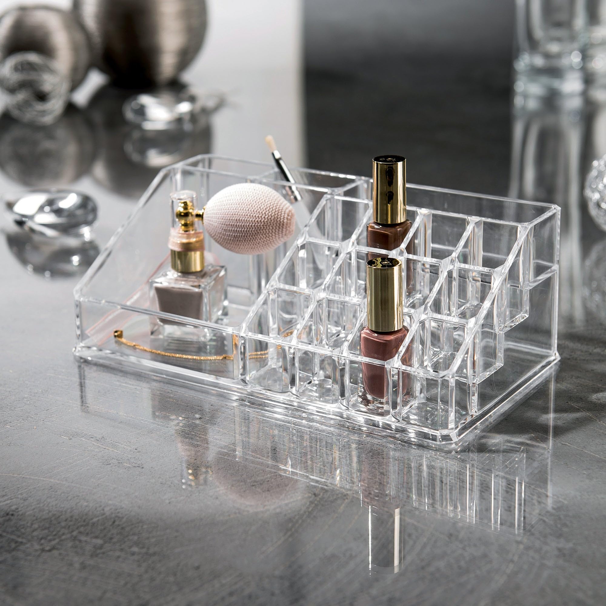 compactor-ran5051-organisateur-cosm-tiques-et-bijoux-transparent-16-compartiment image 7
