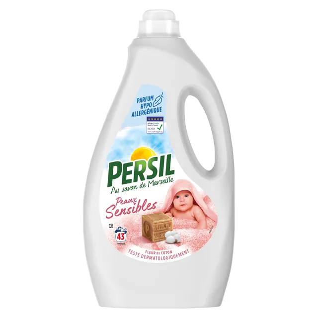 persil-lessive-liquide-peaux-sensibles-savon-de-marseille-43-lavages image 1