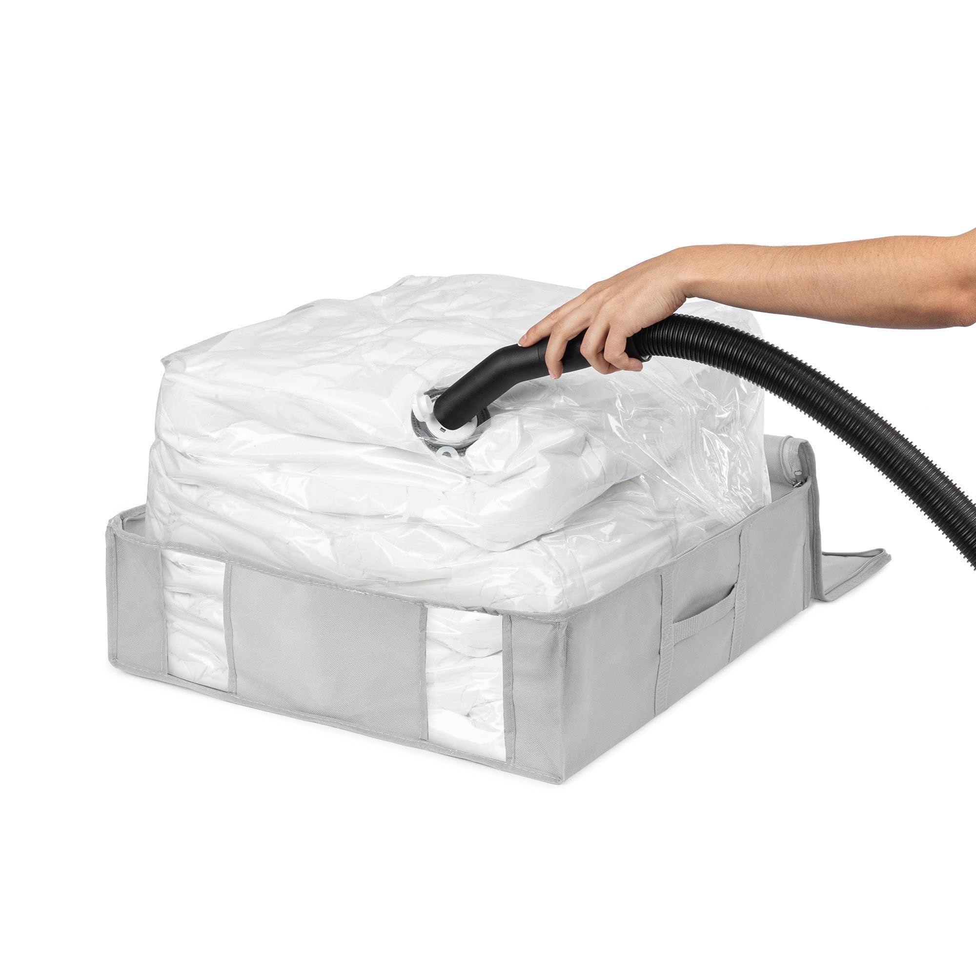 compactor-housse-de-rangement-sous-vide-semi-rigide-l-gris-56x56x16-5-cm-ran1012 image 2