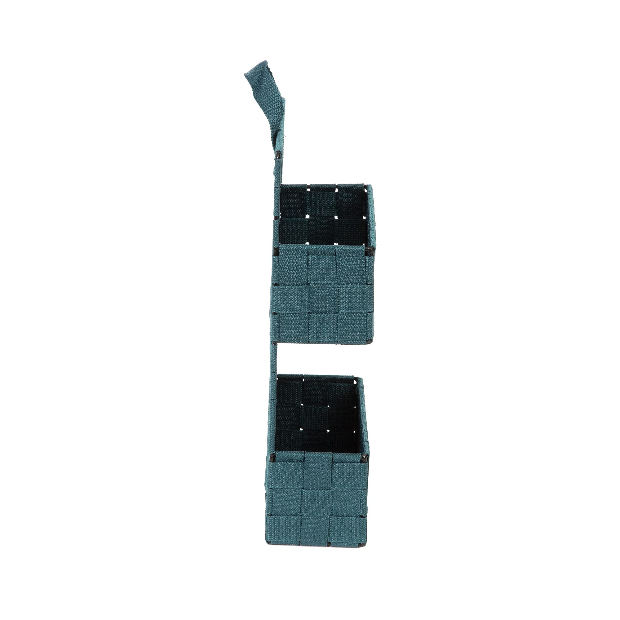 compactor-bristol-panier-de-rangement-bleu-m-21x9xh-37-cm-2-compartiments image 8
