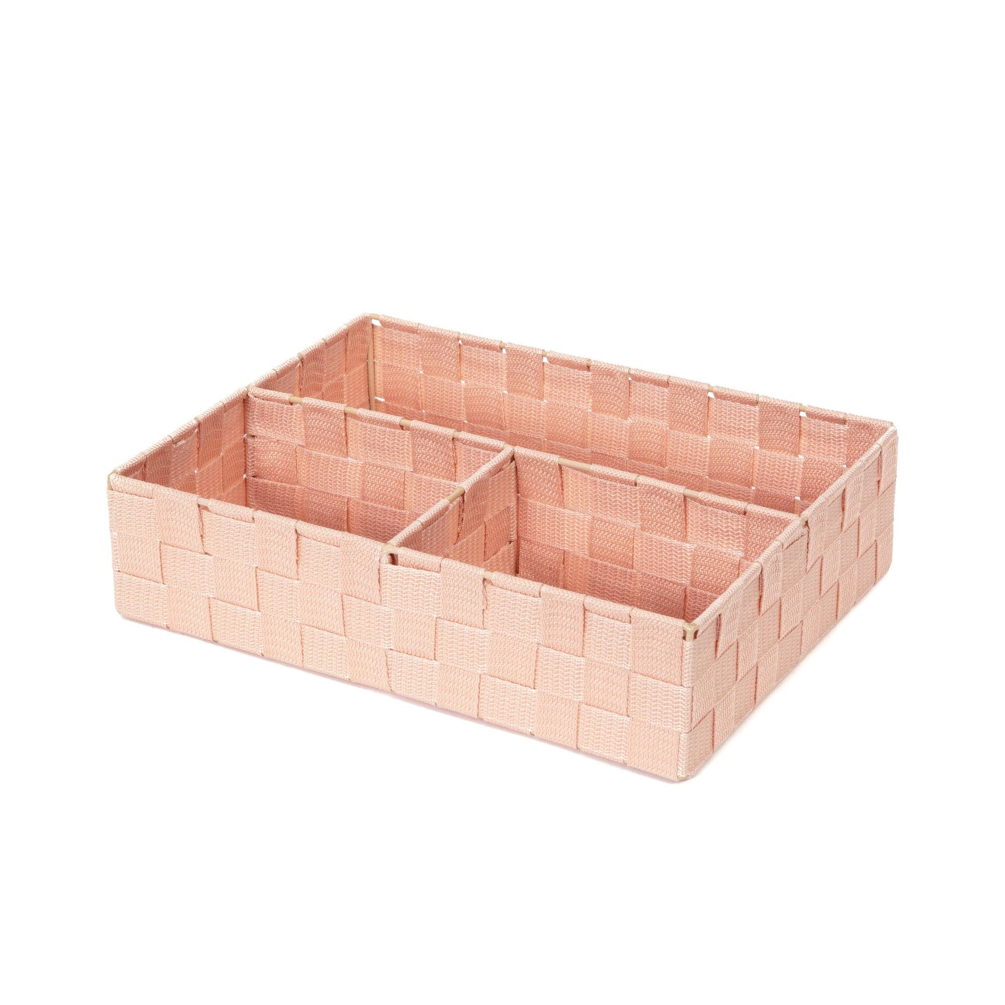 compactor-stan-panier-organisateur-de-tiroir-ran9705-rose-blush-30x12xh-7-cm image 6