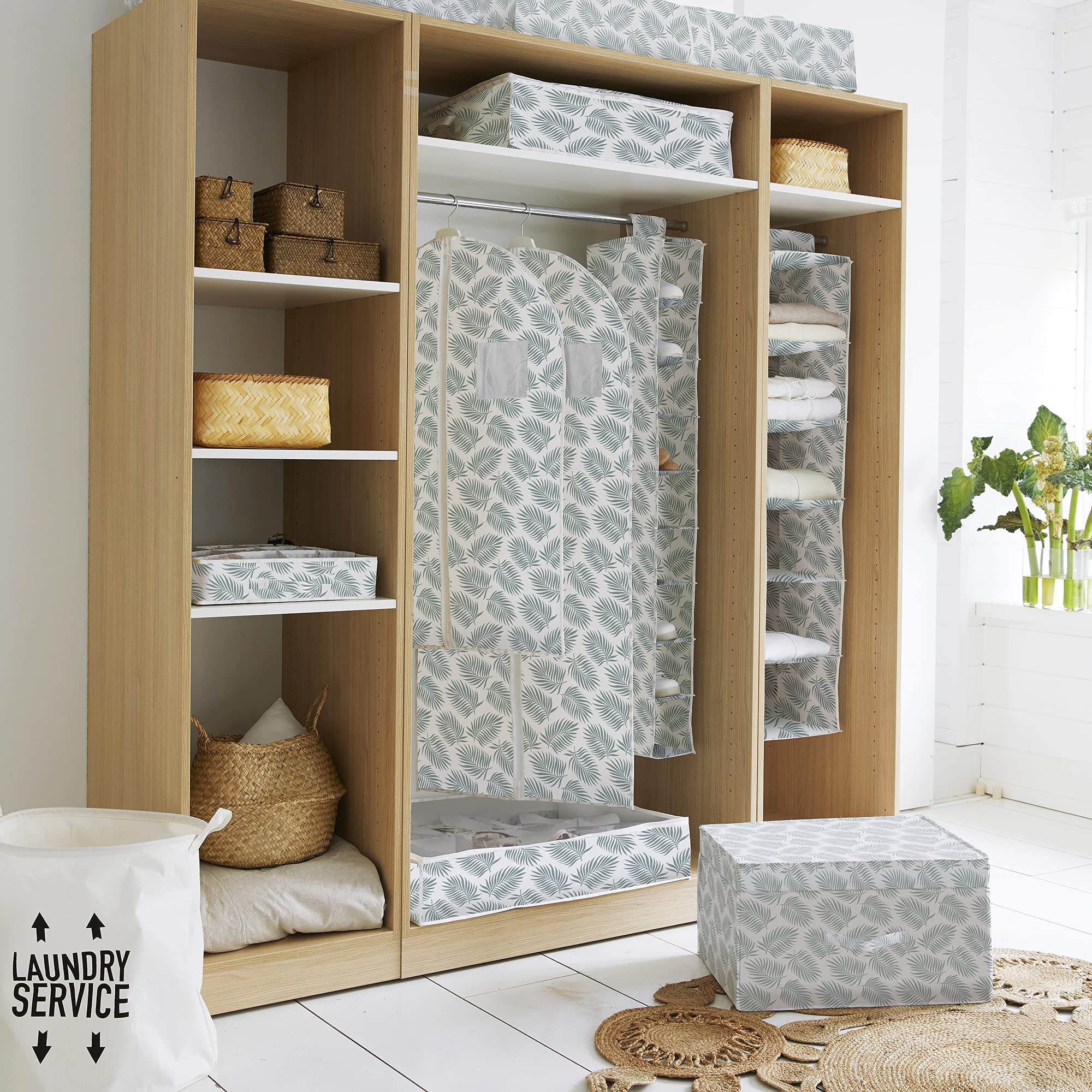compactor-palma-coffre-de-stockage-sous-vide-rigide-150-litres-vert-blanc-55x40x image 2