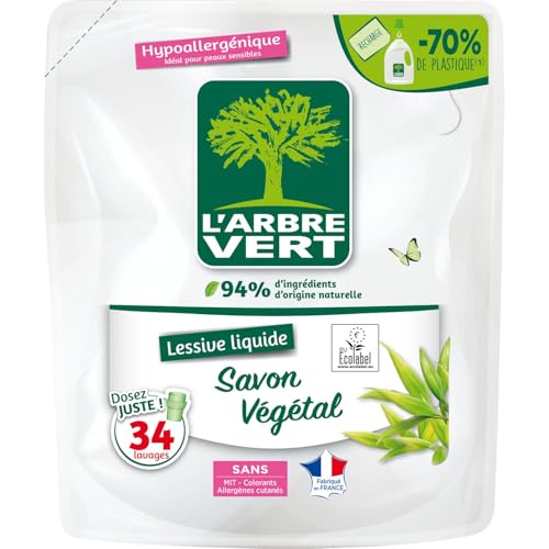 l-arbre-vert-lessive-ecolabel-peaux-sensibles-recharge-1-53l-34-lavages image 4