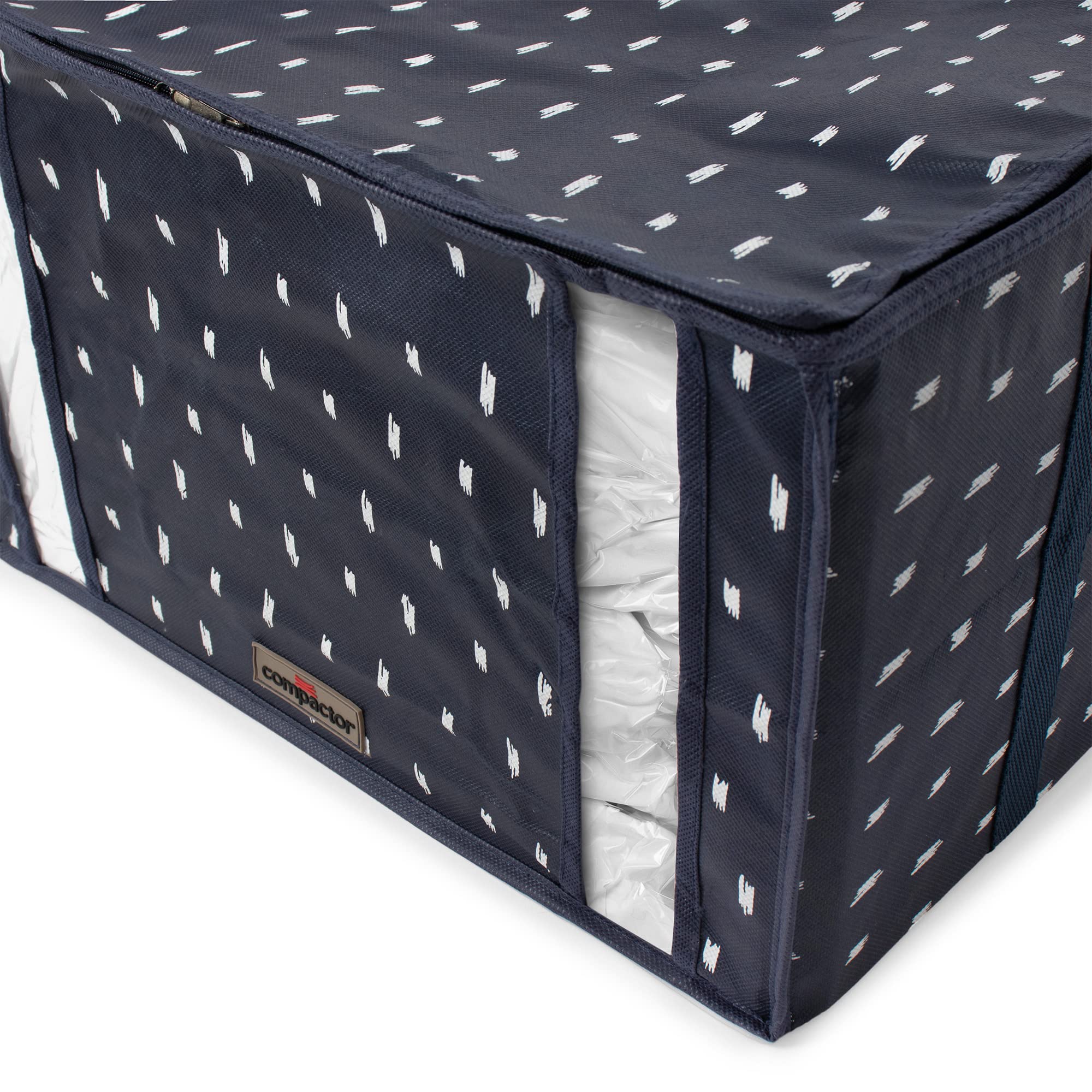 compactor-housse-sous-vide-kasuri-m-bleu-marine-42-x-40-x-h-25-cm image 5