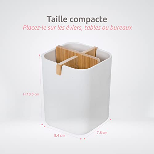 compactor-ecologik-organiseur-rond-bambou-4-compartiments image 8