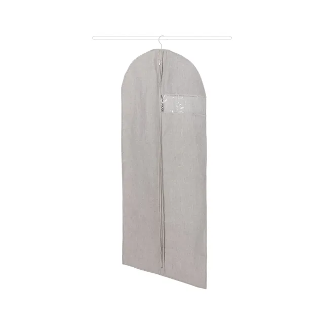 compactor-oxford-housse-v-tements-taille-l-60x135-cm-gris image 1
