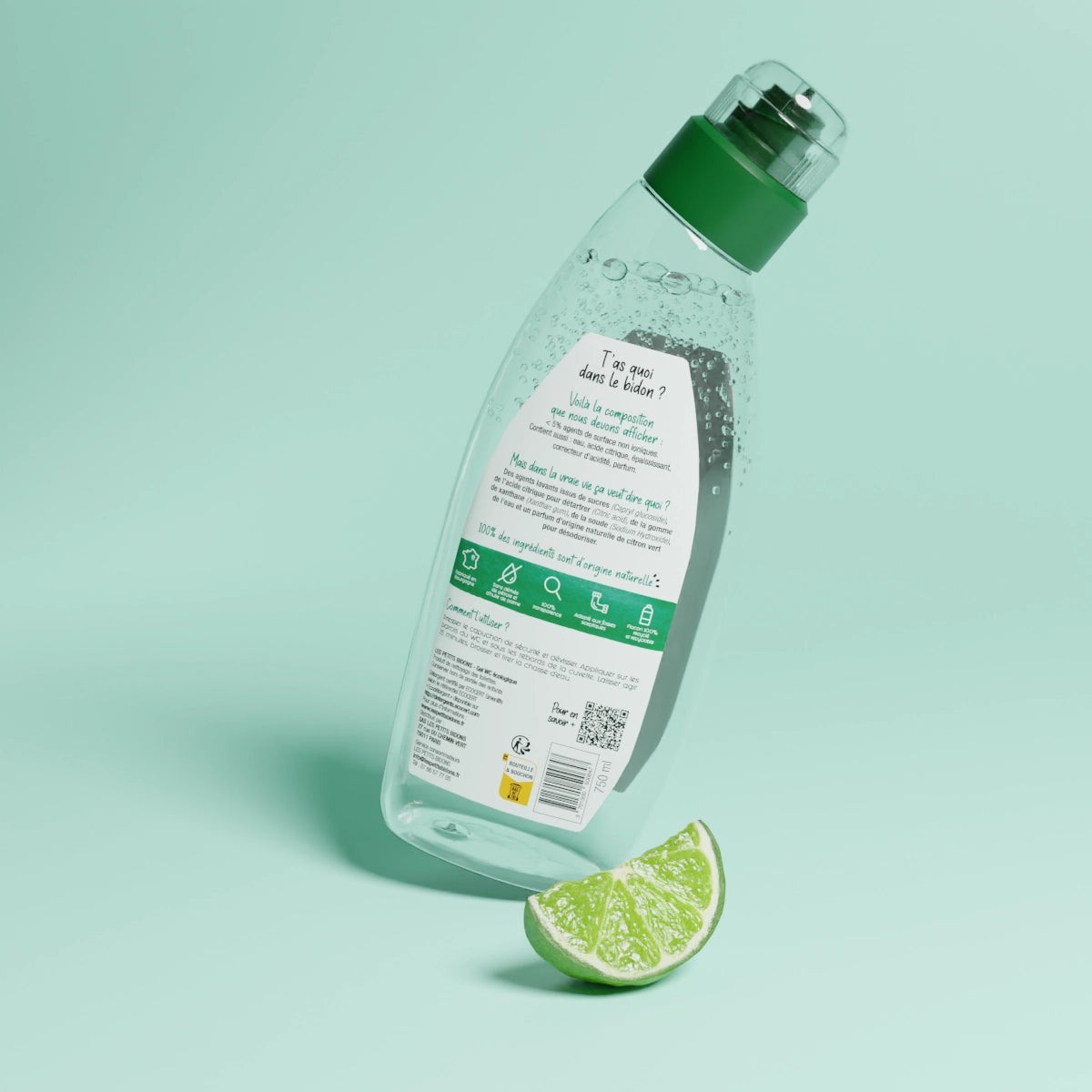 les-petits-bidons-gel-wc-naturel-3-en-1-citron-vert-750ml image 3