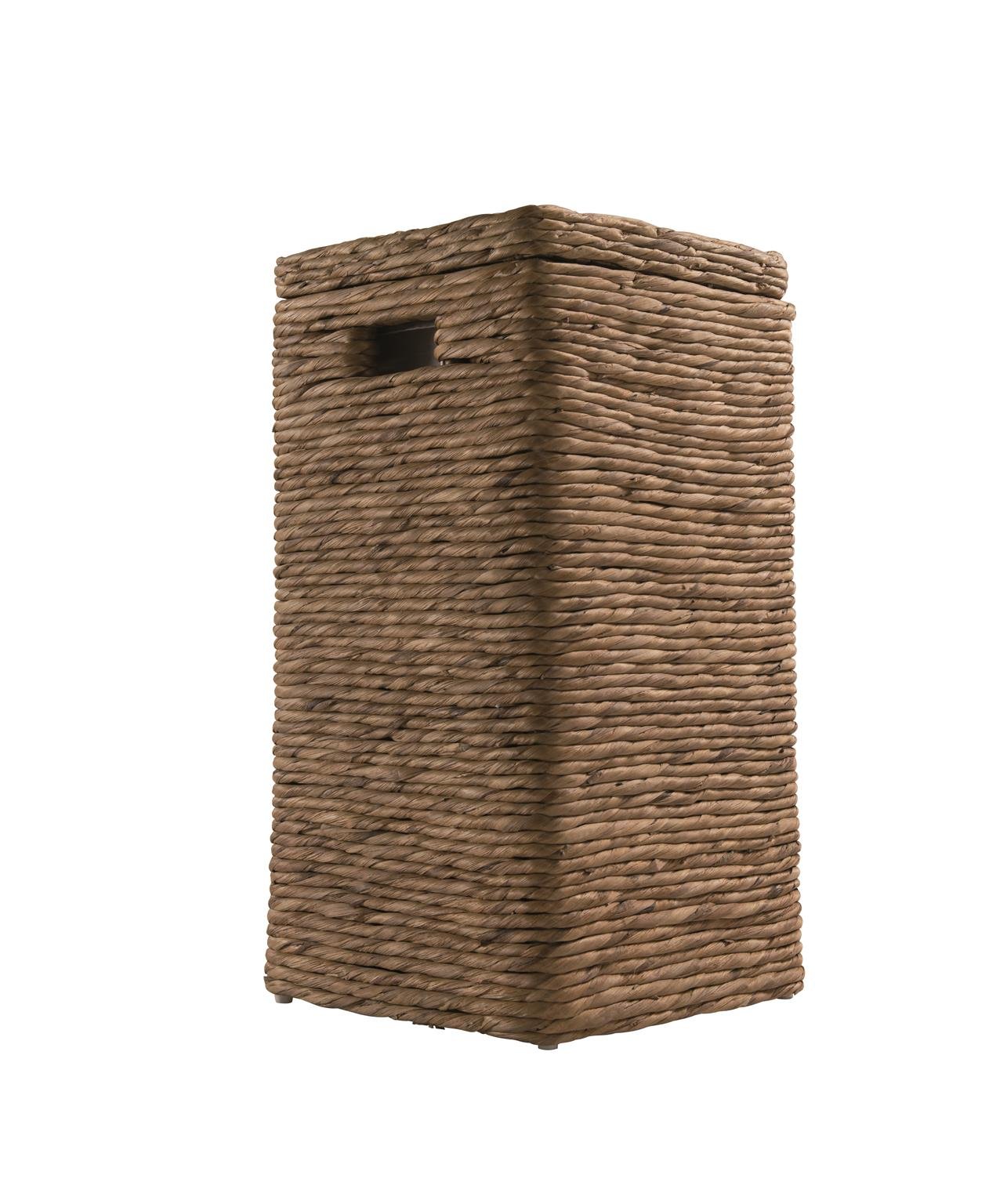 compactor-togo-lot-de-4-paniers-linge-osier-jacinthe-d-eau-rectangulaire image 1