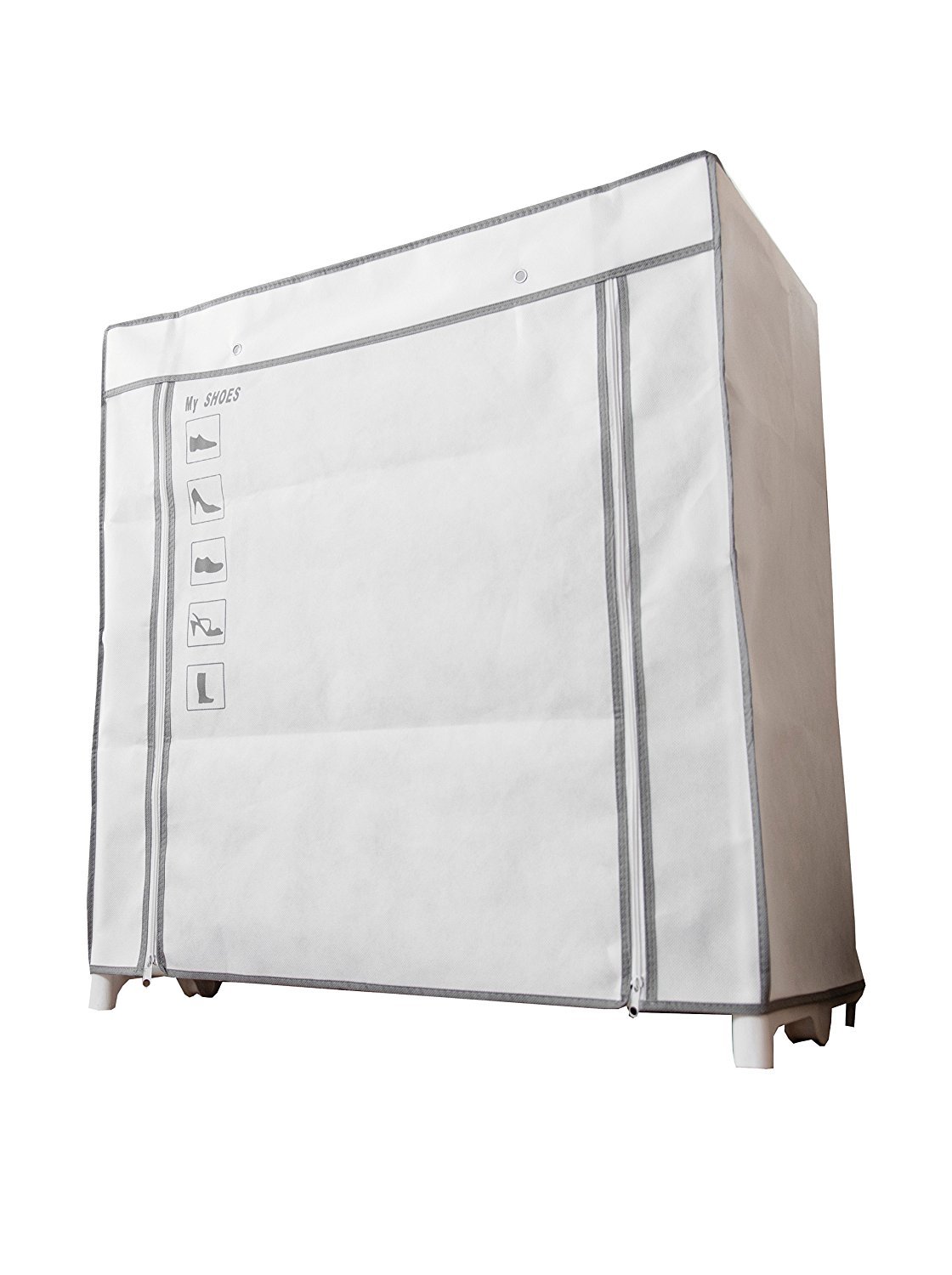 compactor-commode-25-paires-de-chaussures-blanc-58-4x29-2x78-8-cm-ran6410 image 1