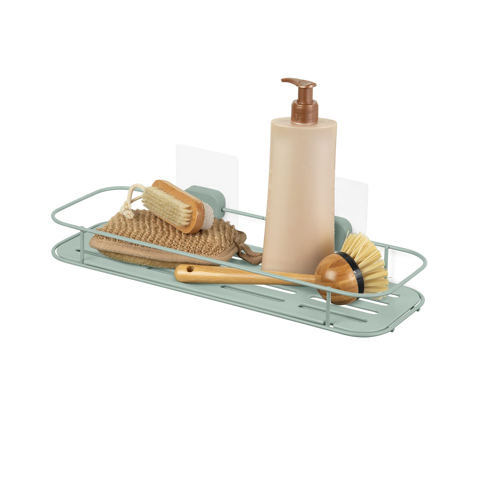 compactor-grena-grande-tag-re-murale-adh-sive-40-cm-m-tal-vert-pastel image 4