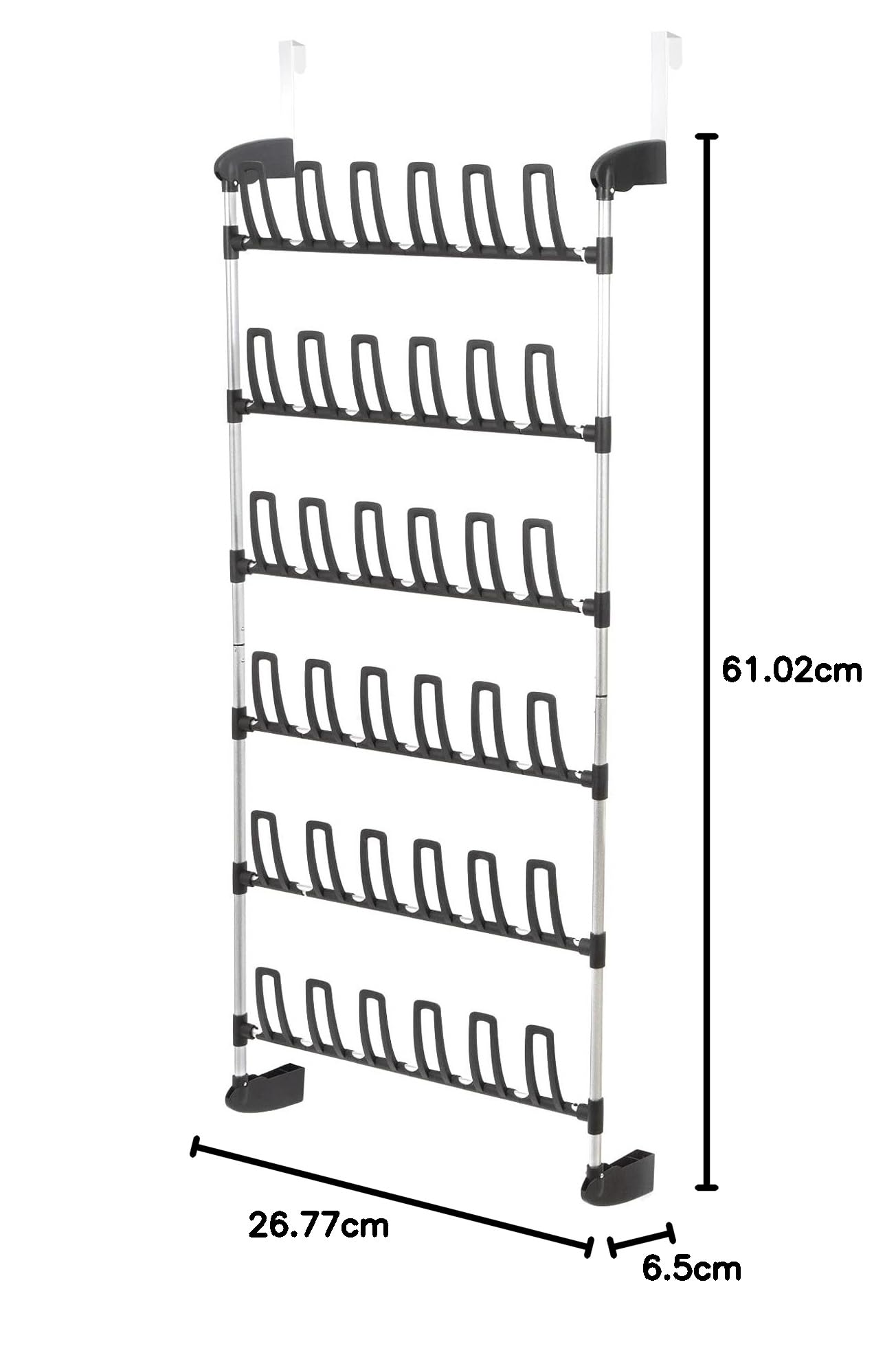 compactor-range-chaussures-de-porte-18-paires-noir-ran3397 image 3