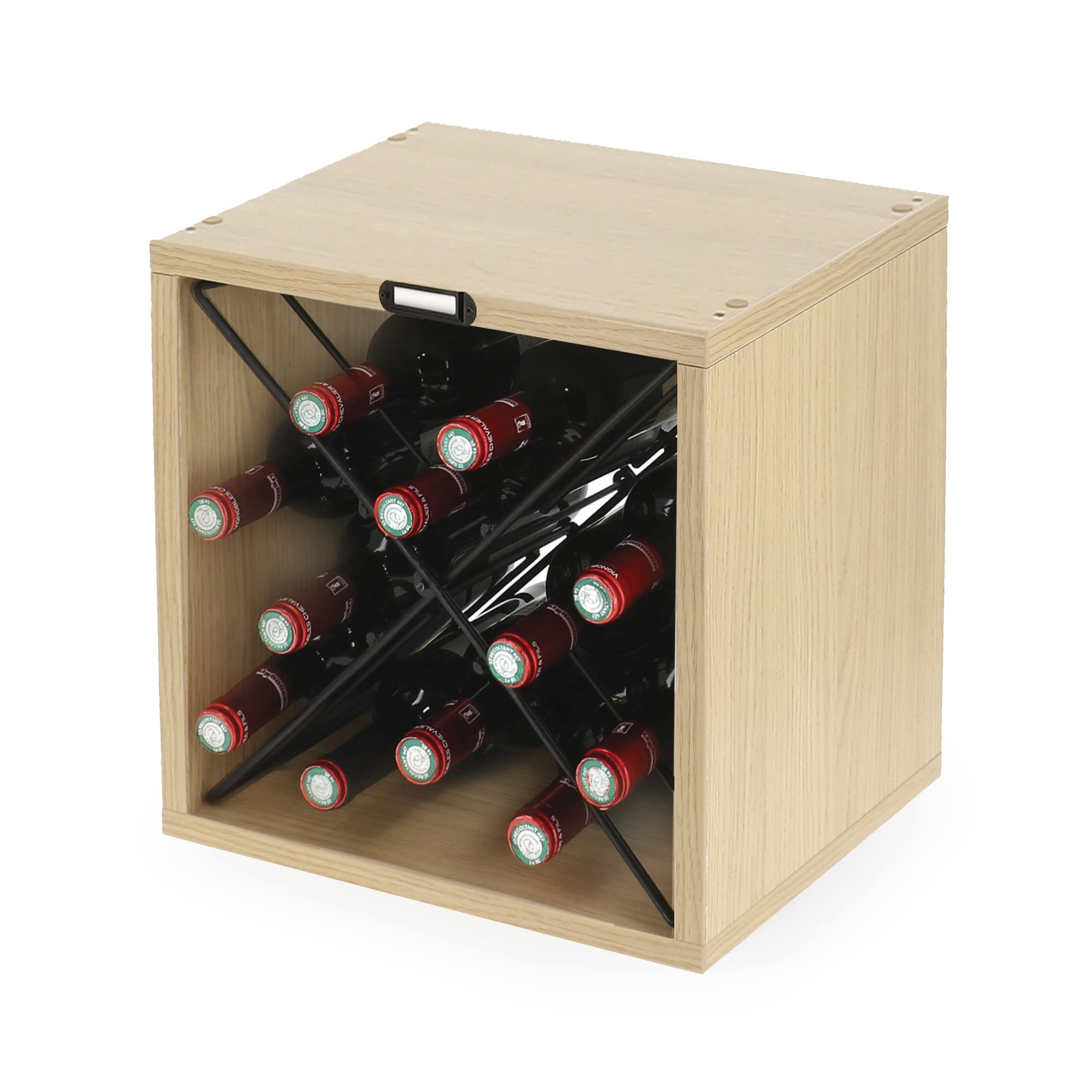 compactor-range-bouteilles-empilable-12-bouteilles-ch-ne-clair image 1