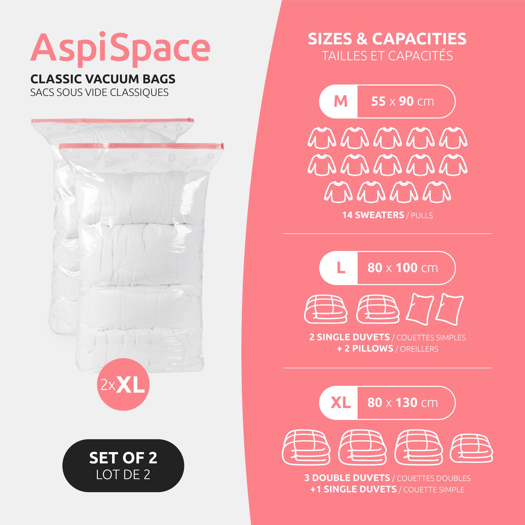 compactor-aspispace-lot-2-sacs-sous-vide-xl-130-x-80-cm image 6
