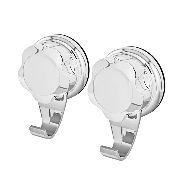 compactor-bestlock-lot-de-2-crochets-ventouse-chrome image 1