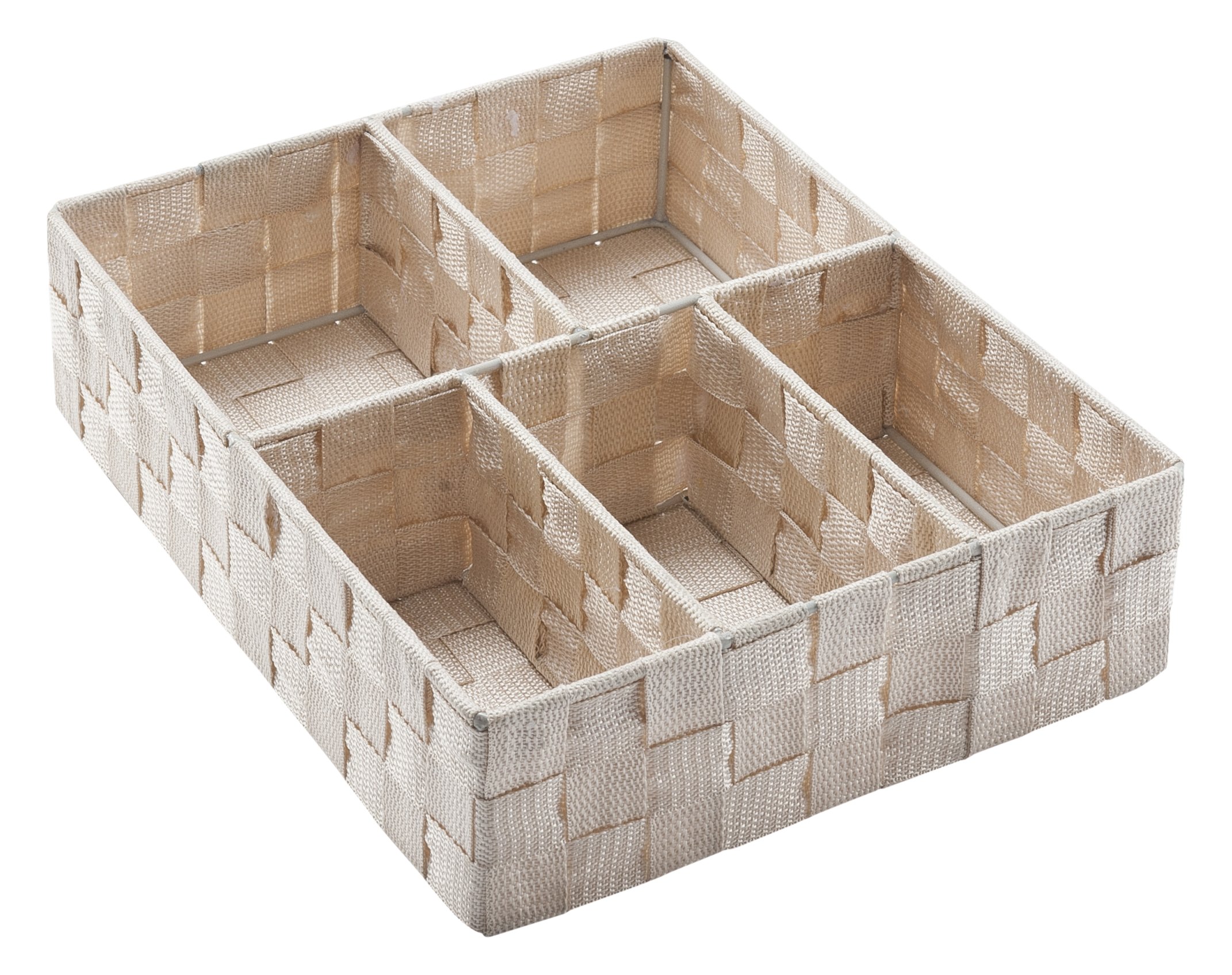 compactor-ran4764-organiseur-de-tiroir-5-compartiments-beige-32-x-25-x-8-cm image 1