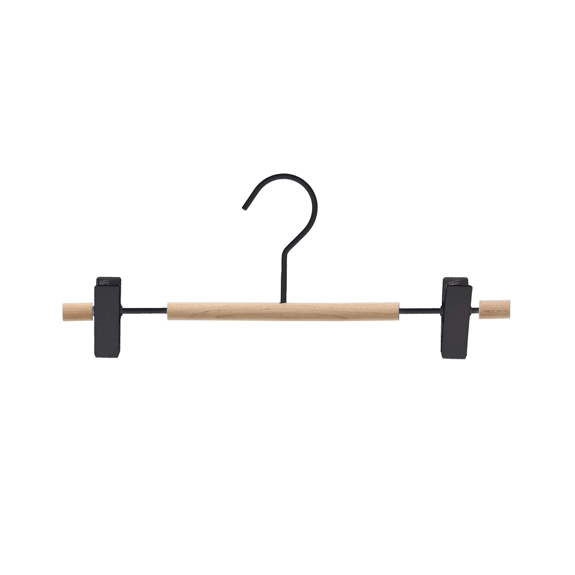 compactor-helsinki-cintre-pince-jupe-noir-m-tal-et-bois-31-cm-ran8872 image 8