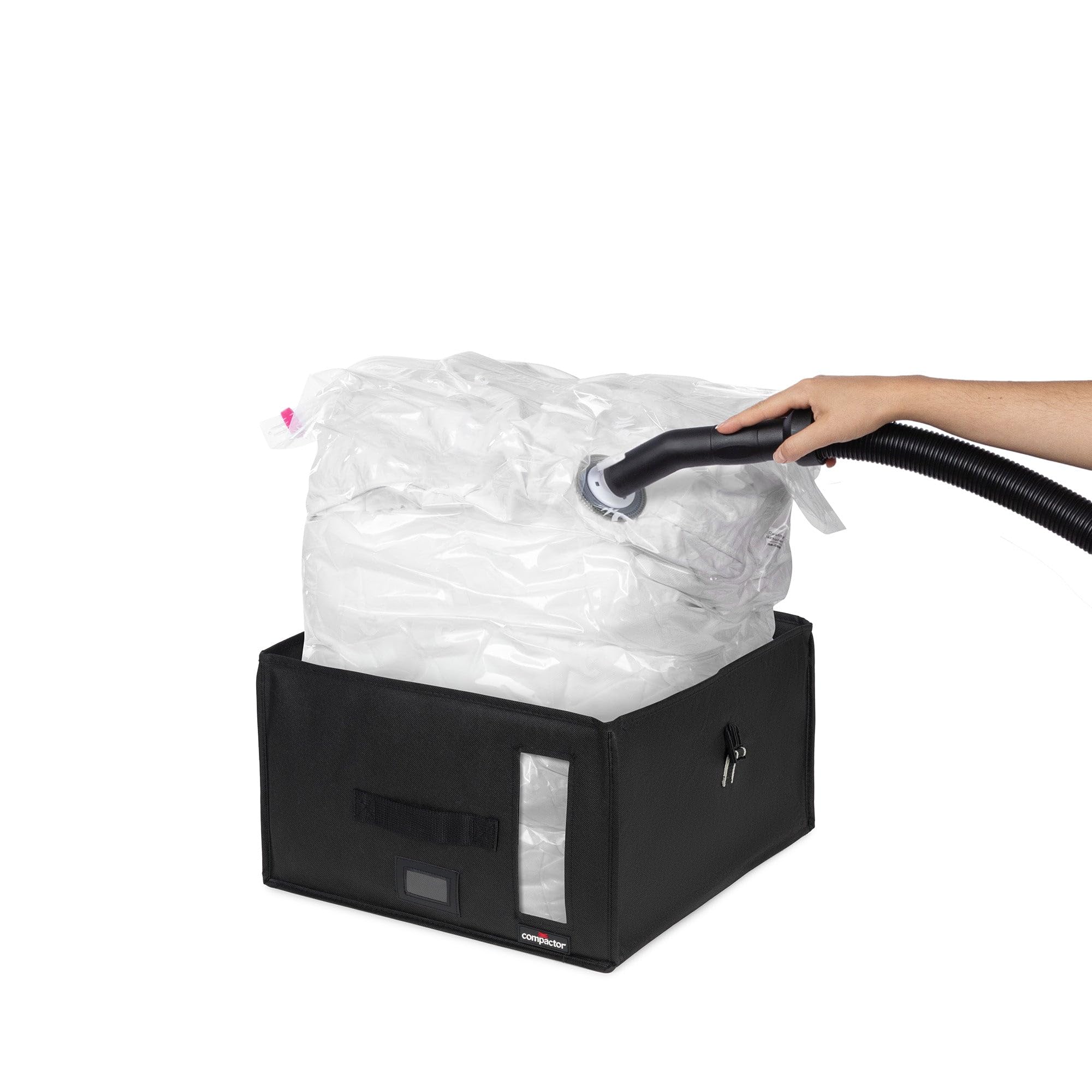 compactor-coffre-de-rangement-sous-vide-taille-m-100-l-noir-42-x-42-x-25-cm image 2