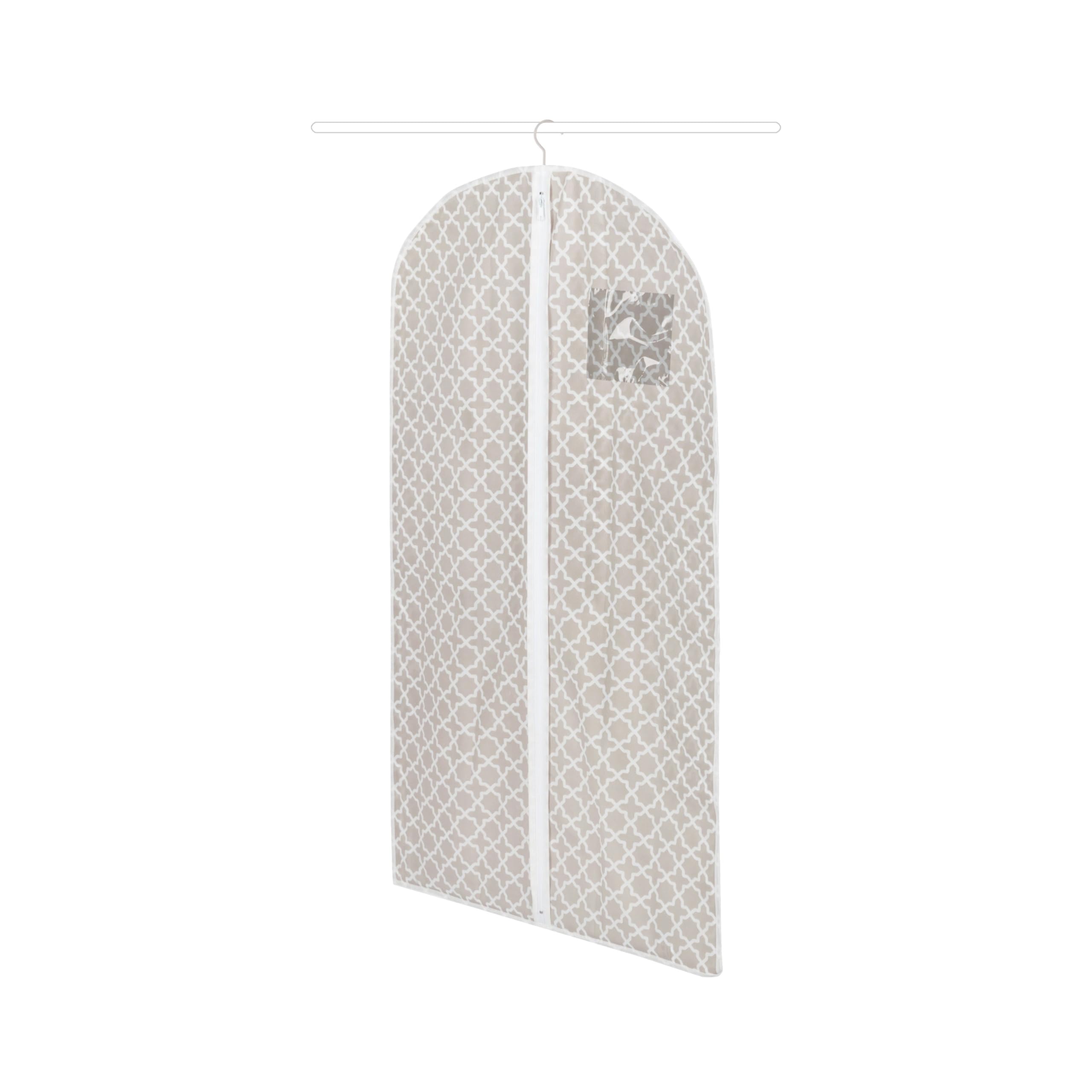 compactor-madison-housse-de-rangement-chaussures-12-paires-76x60x15-cm-taupe image 5