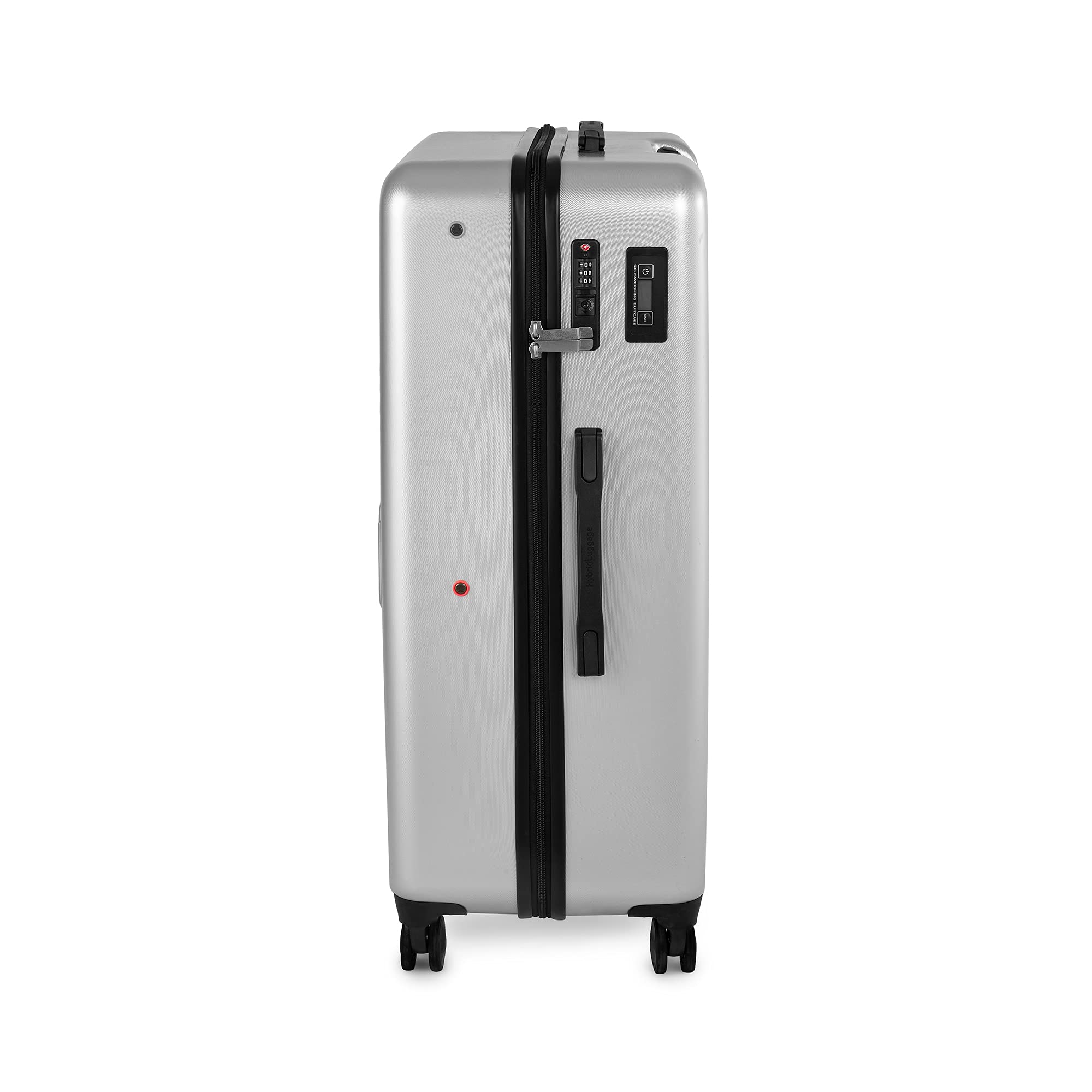 compactor-luna-valise-hybride-xl-80-cm-argent-noir-avec-compression-pompe-et-bal image 6