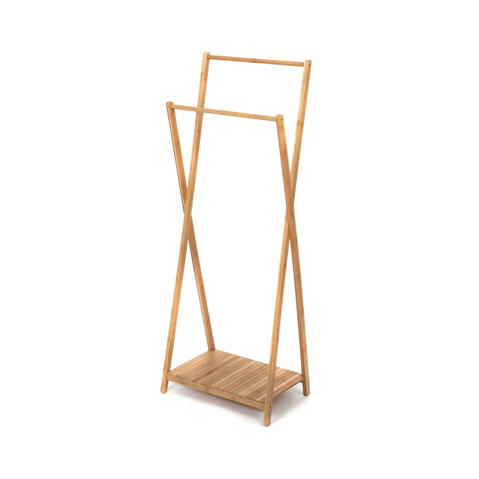 compactor-malmo-portant-v-tements-double-en-bambou image 1