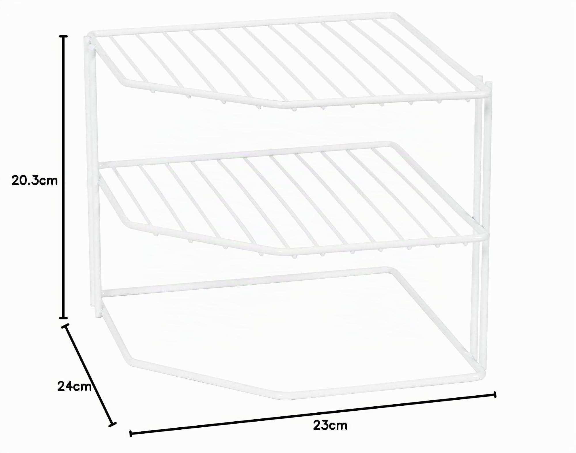 compactor-perth-rangement-casseroles-taille-m-m-tal-blanc-24-x-23-x-20-3-cm image 3