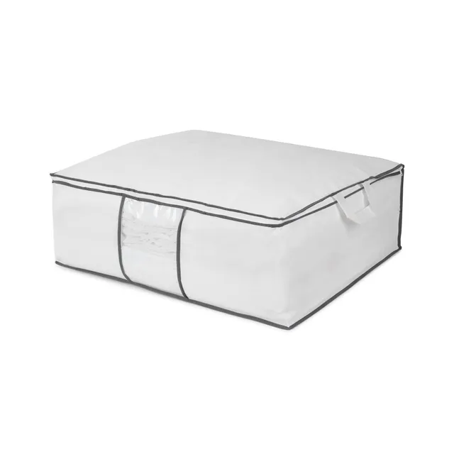 compactor-life-housse-de-rangement-pour-couette-blanc-gris image 1