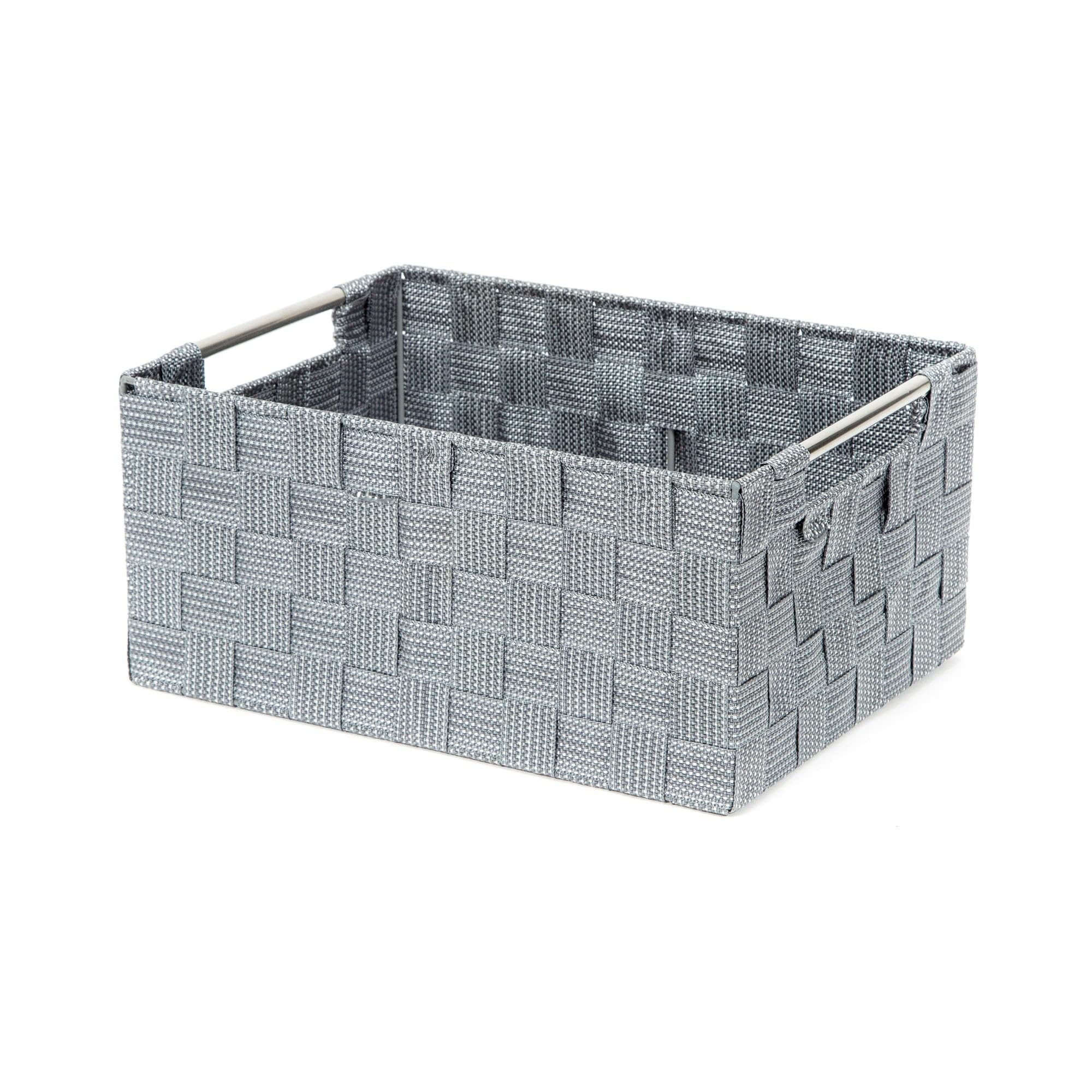 compactor-toronto-panier-taille-l-sangle-tress-e-gris-32x24cm image 1