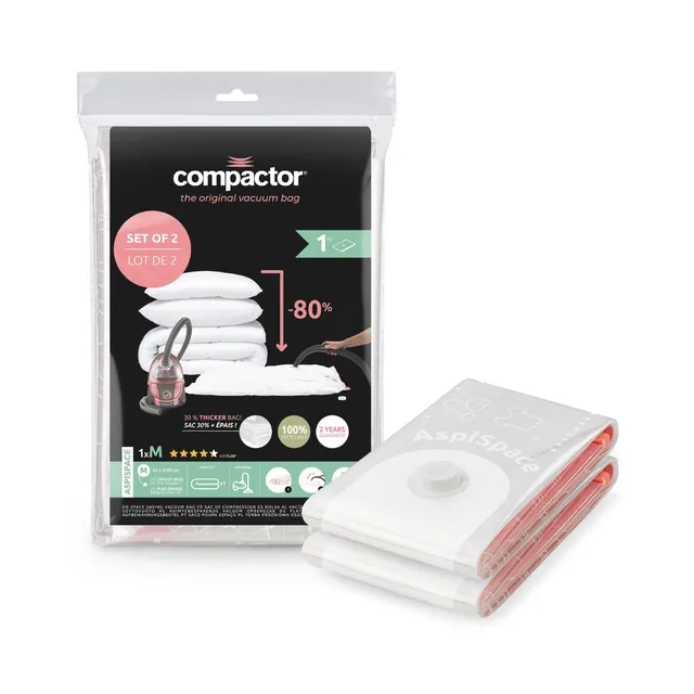 compactor-lot-de-2-sacs-de-rangement-sous-vide-taille-m-90-x-55-cm image 1