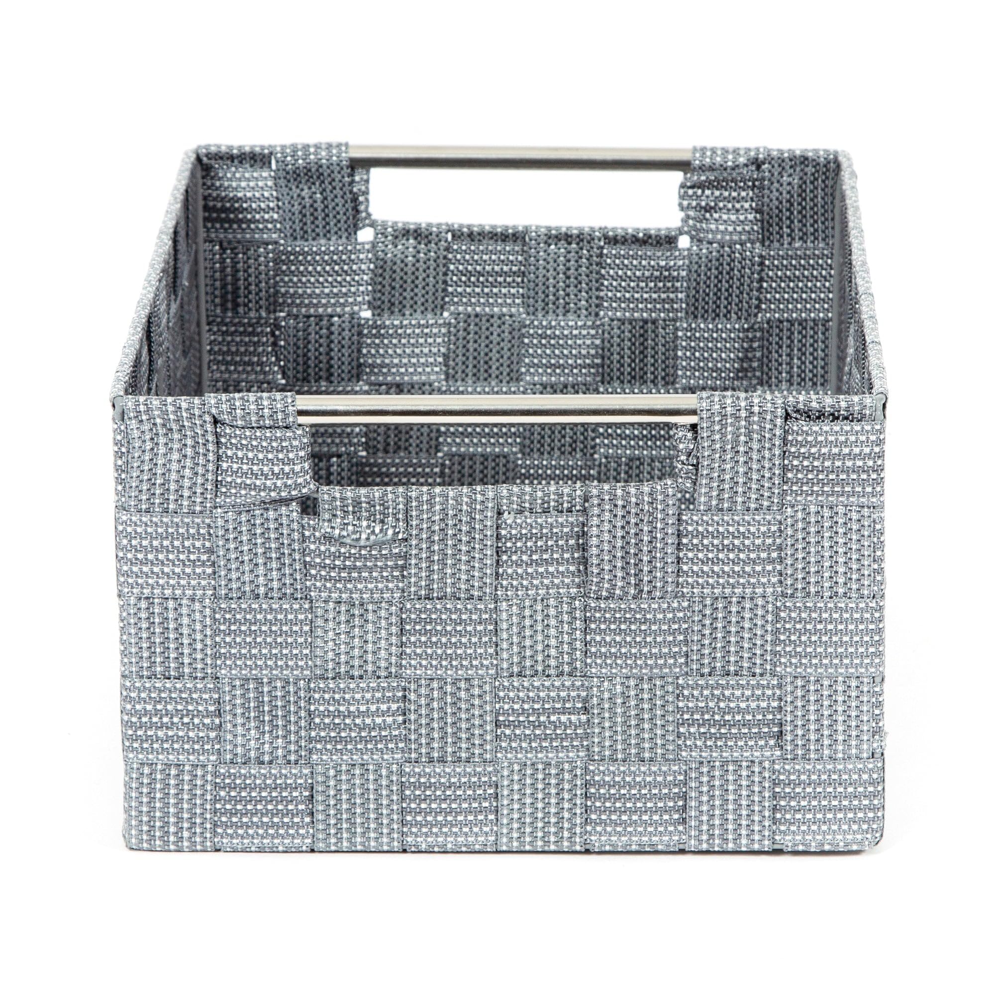 compactor-toronto-panier-taille-l-sangle-tress-e-gris-32x24cm image 3
