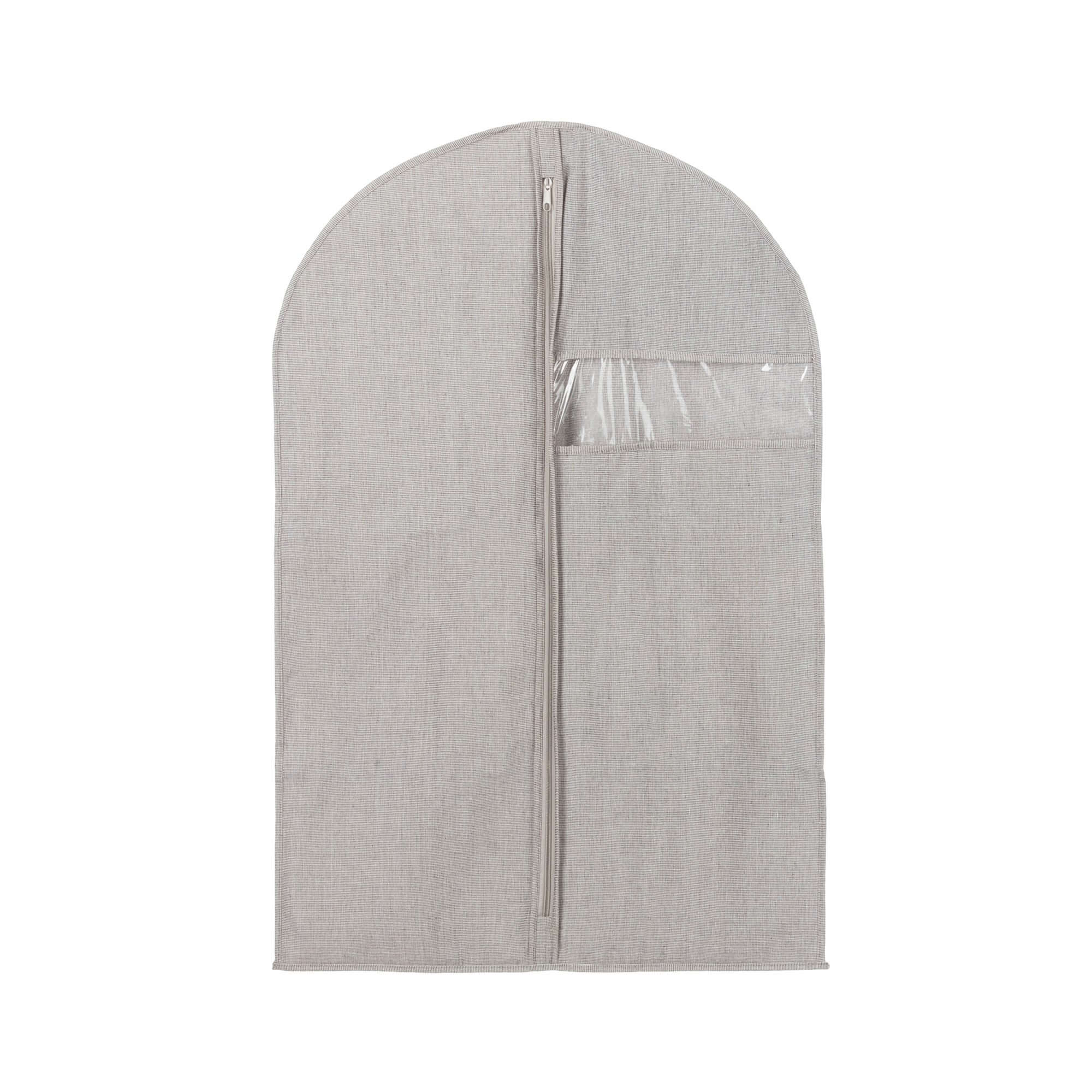 compactor-oxford-m-housse-v-tements-suspendre-60x90-cm-beige image 2