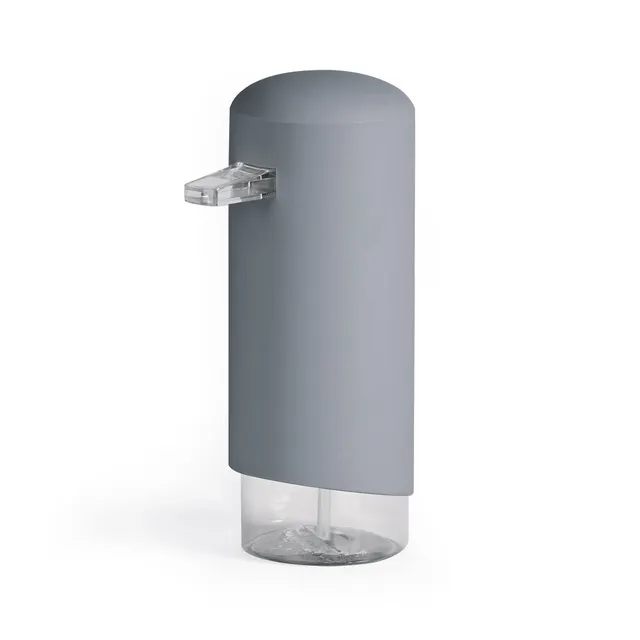 compactor-clever-distributeur-de-savon-mousse-gris-250-ml-9-5x6-4xh17-1-cm image 1