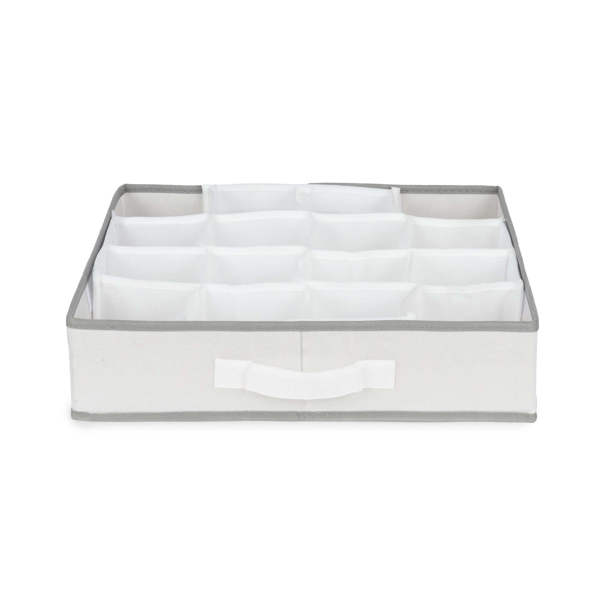 compactor-life-organisateur-de-tiroir-16-compartiments-40x40x9-cm-blanc image 2