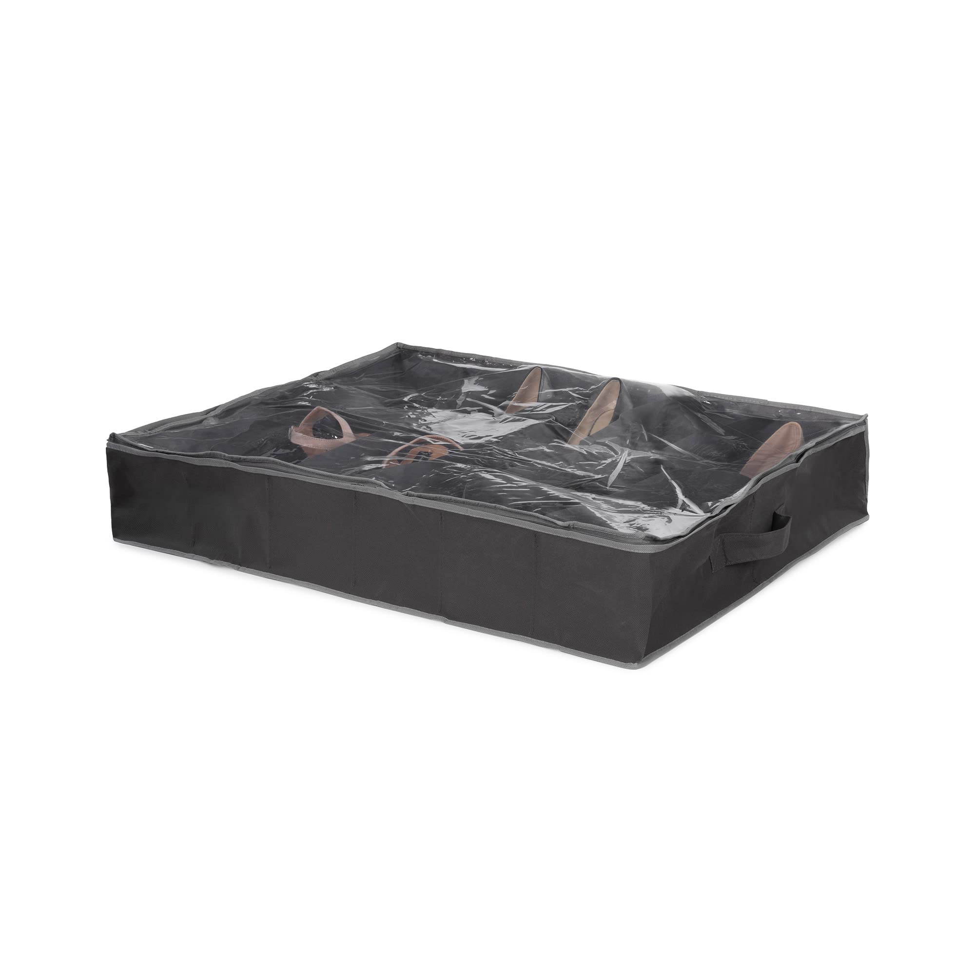 compactor-ran4481-housse-de-rangement-chaussures-12-paires-76-x-60-x-h-15-cm-mar image 1